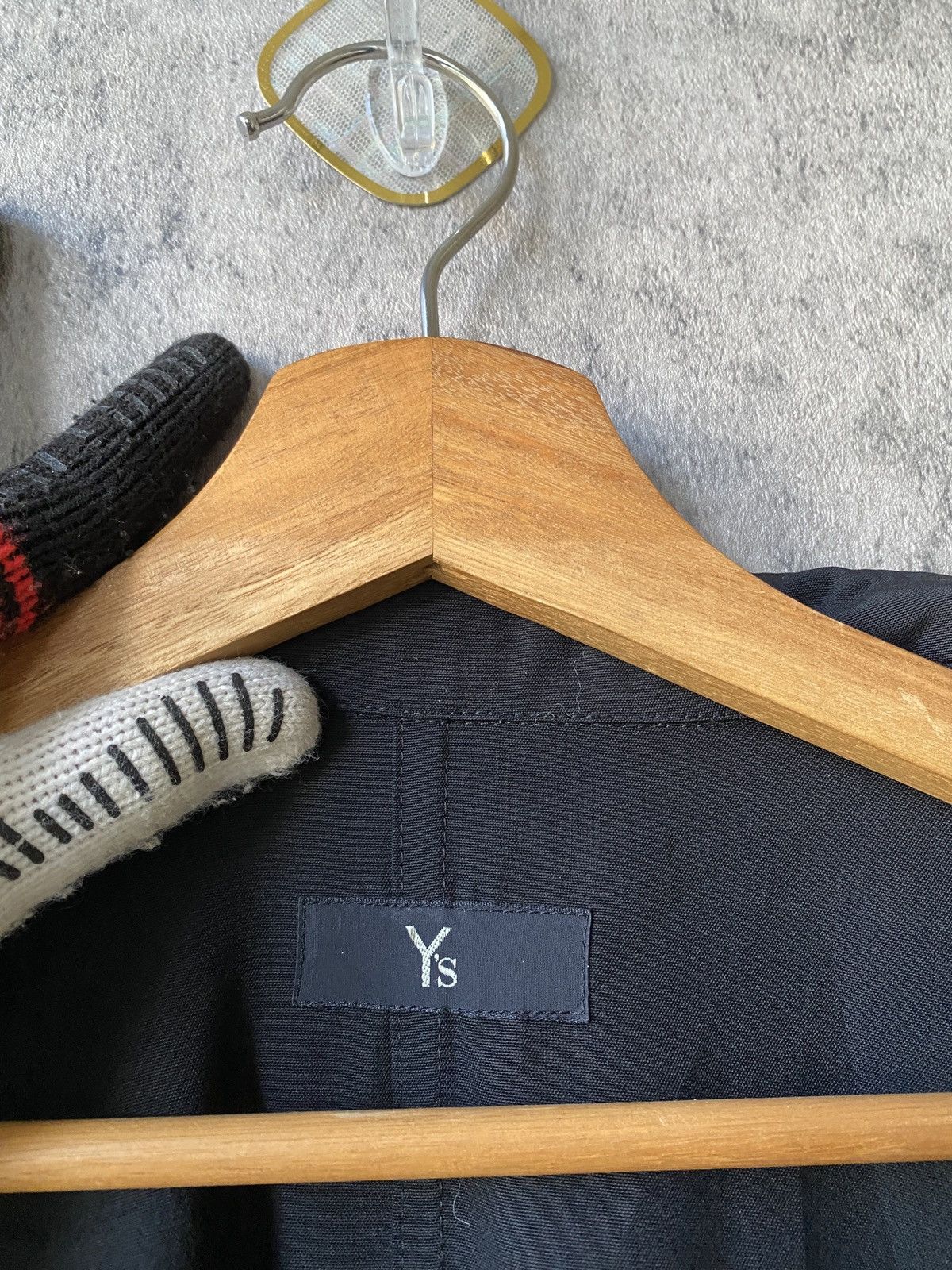 Japanese Brand × Y's × Yohji Yamamoto Vintage 90’s Y’s Yohji Yamamoto Coat Jacket Size M / US 6-8 / IT 42-44 - 11 Thumbnail
