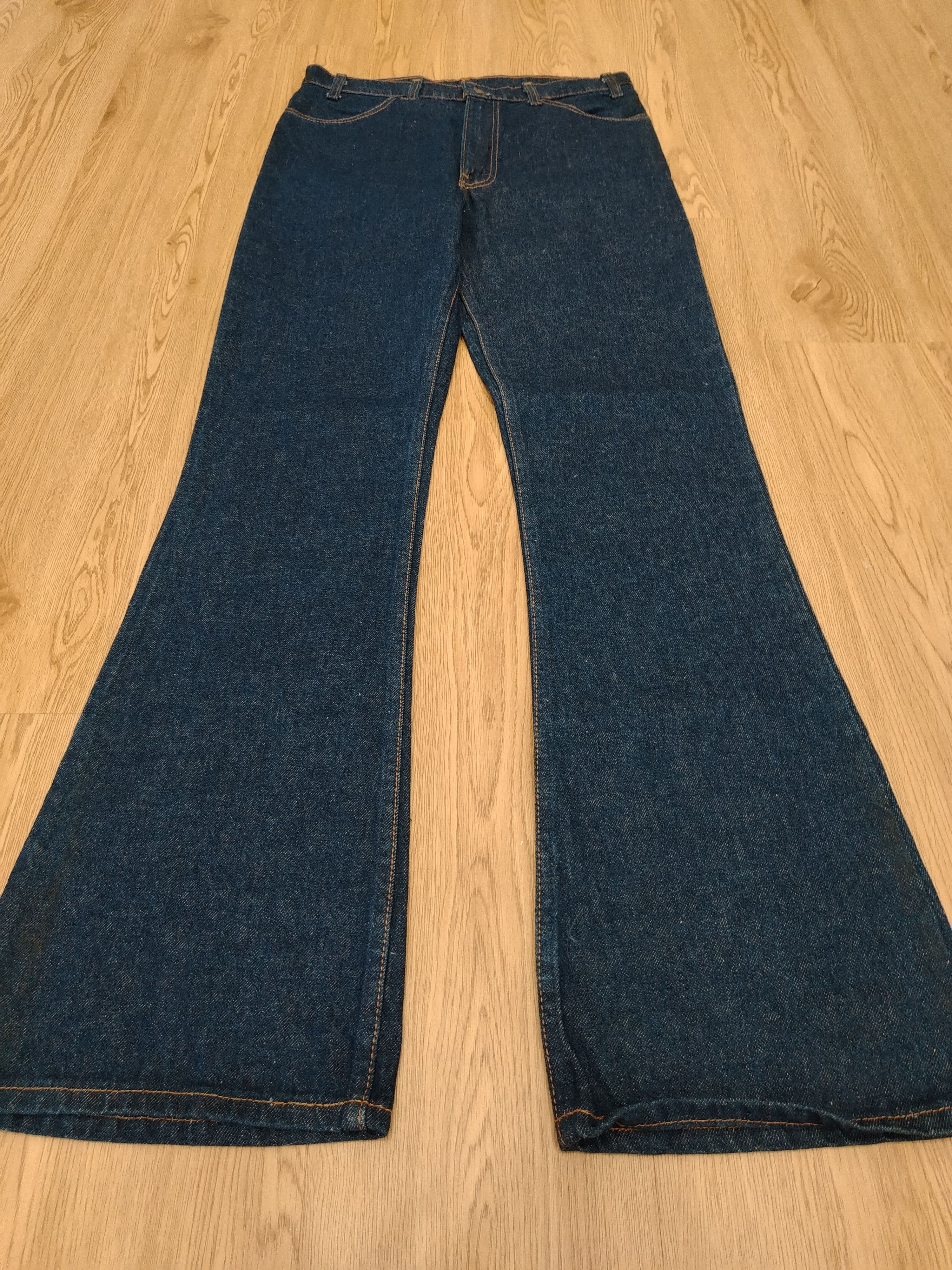 Levi's Levis 646 Bell Bottom Flare bootcut Orange Tab Jeans Size US 32 / EU 48 - 2 Thumbnail