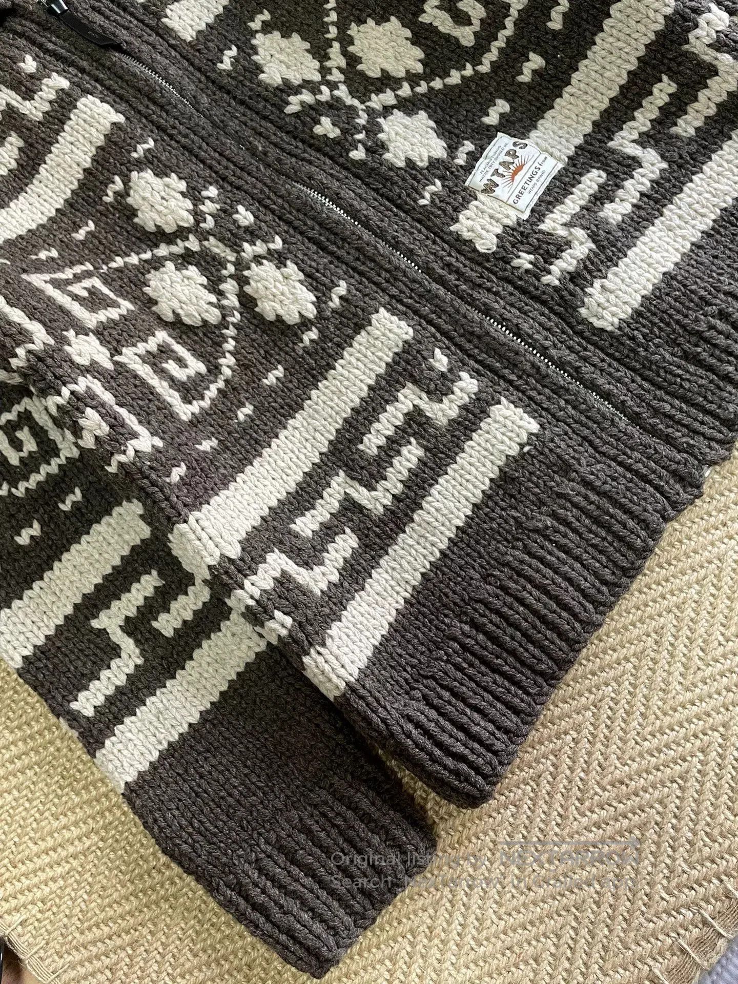 Wtaps WTAPS Cowichan Wool Sweater 13AW. Size US M / EU 48-50 / 2 - 7 Thumbnail
