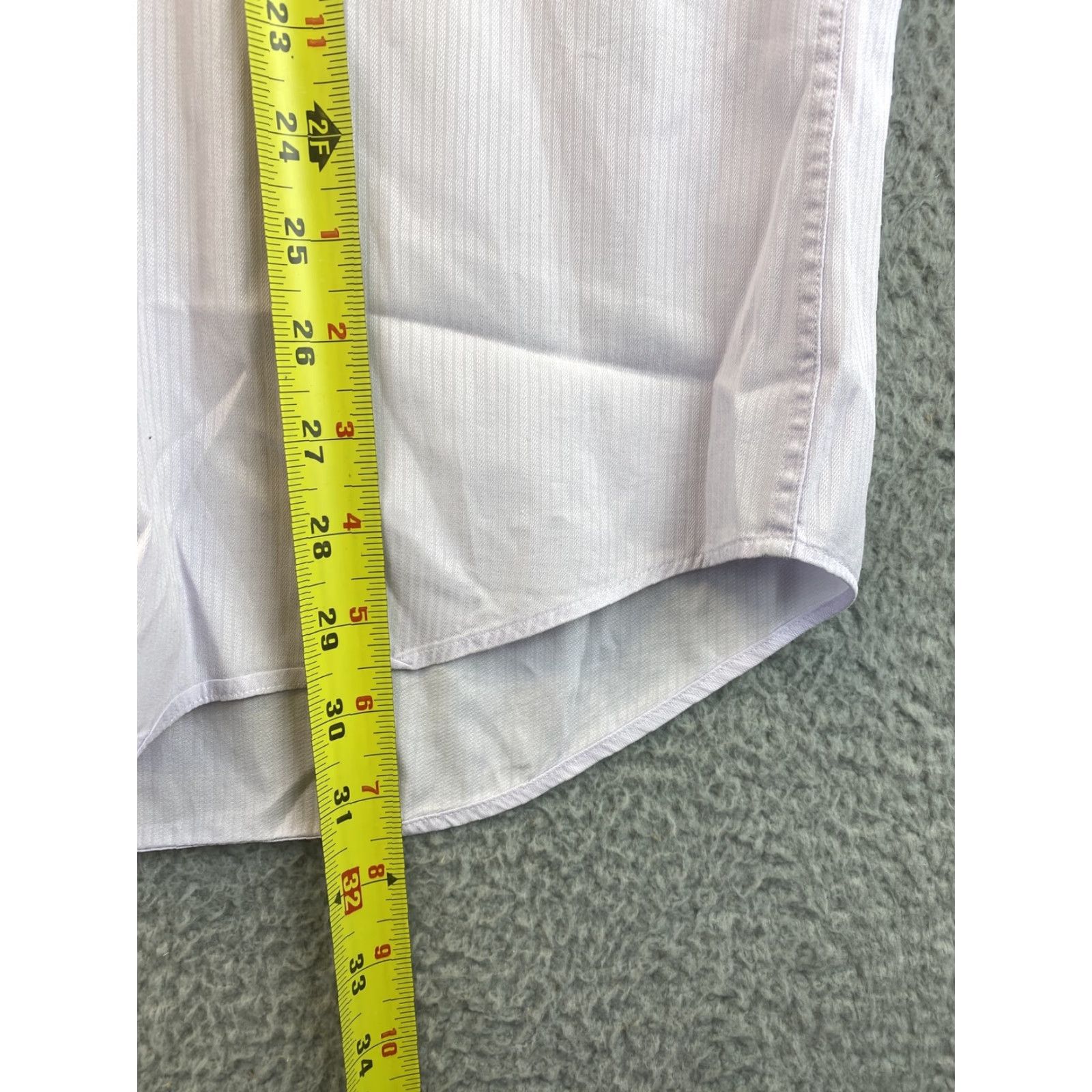 Hugo Boss HUGO BOSS Men's Slim Fit Dress Shirt 16.5 34/35 Light Pink 88-24 Regular Size 16.5 Kent Collar Square Cuff Size 42R - 7 Thumbnail
