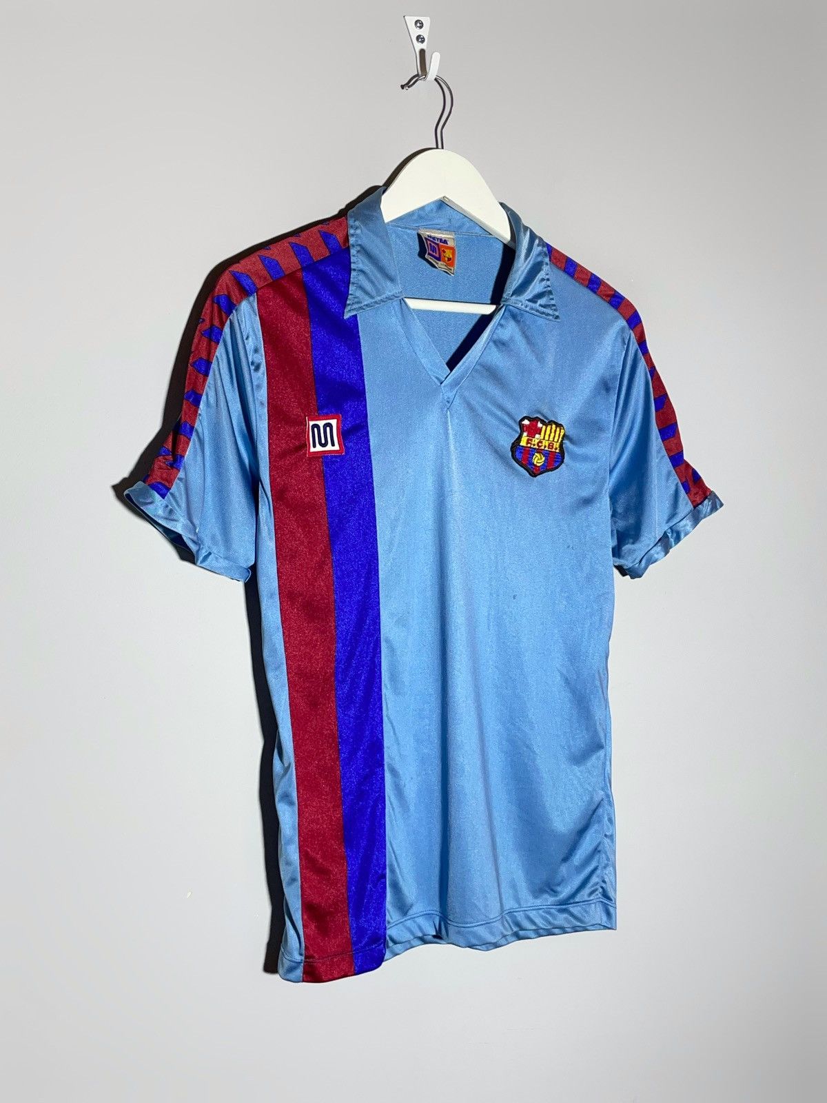 Vintage F.C Barcelona 1986-1991 Meyba Vintage Y2k Football Shirt Size US M / EU 48-50 / 2 - 2 Thumbnail