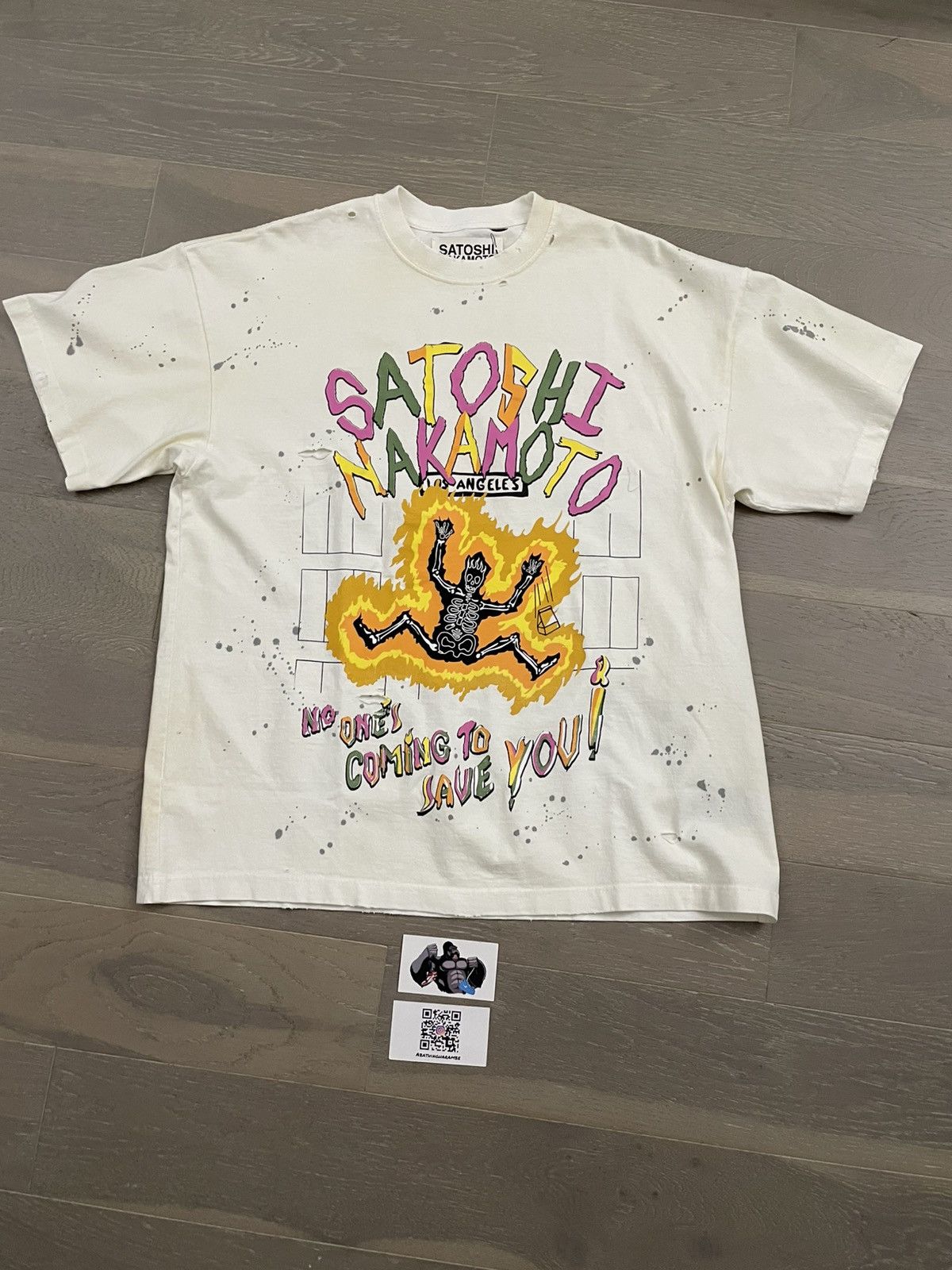 Satoshi Nakamoto Satoshi Nakamoto No Savior Tee Size US XXL / EU 58 / 5 - 2 Thumbnail