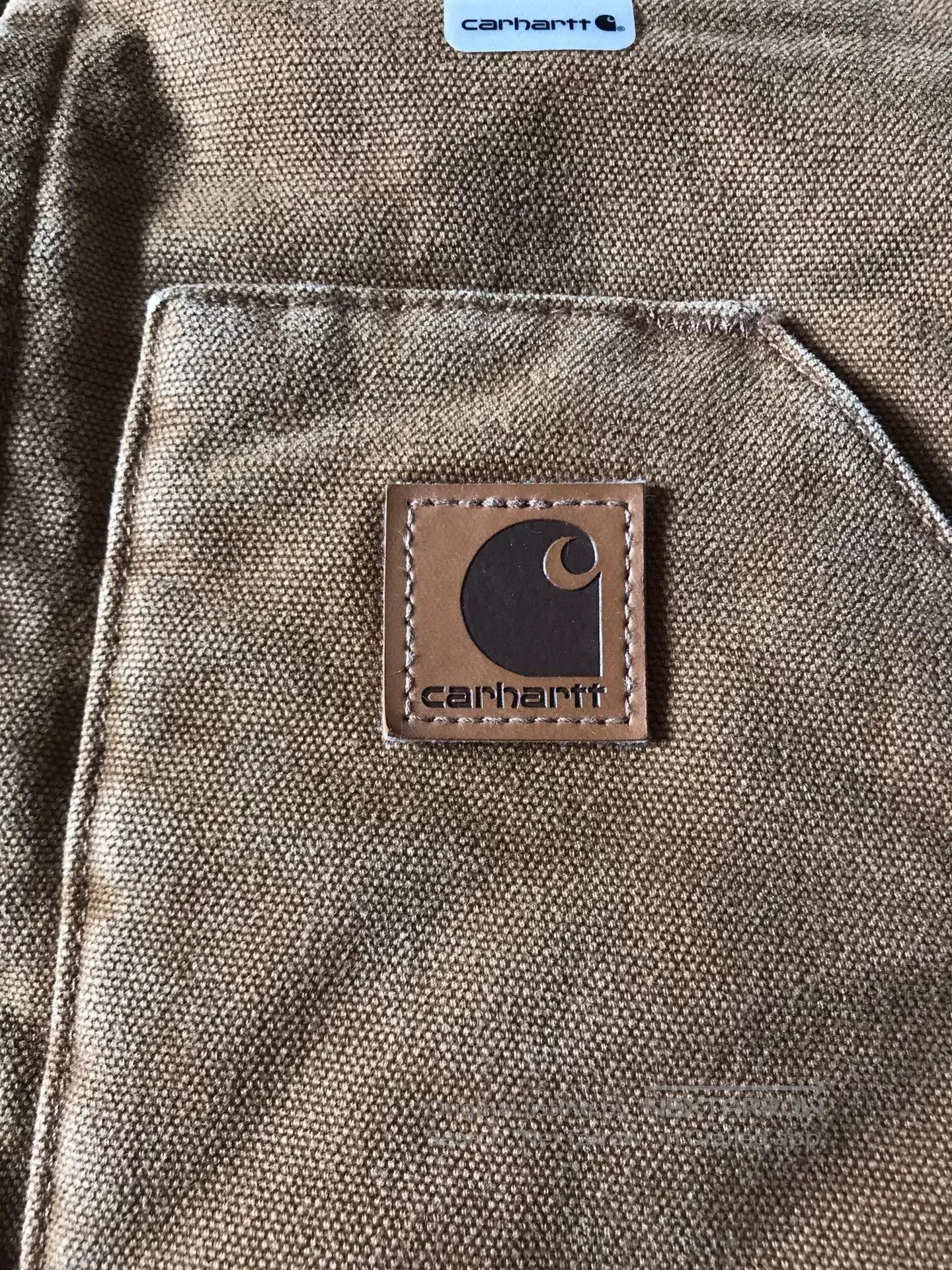 Carhartt Carhartt V02 Classic Brown Work Vest. Size US S / EU 44-46 / 1 - 4 Thumbnail