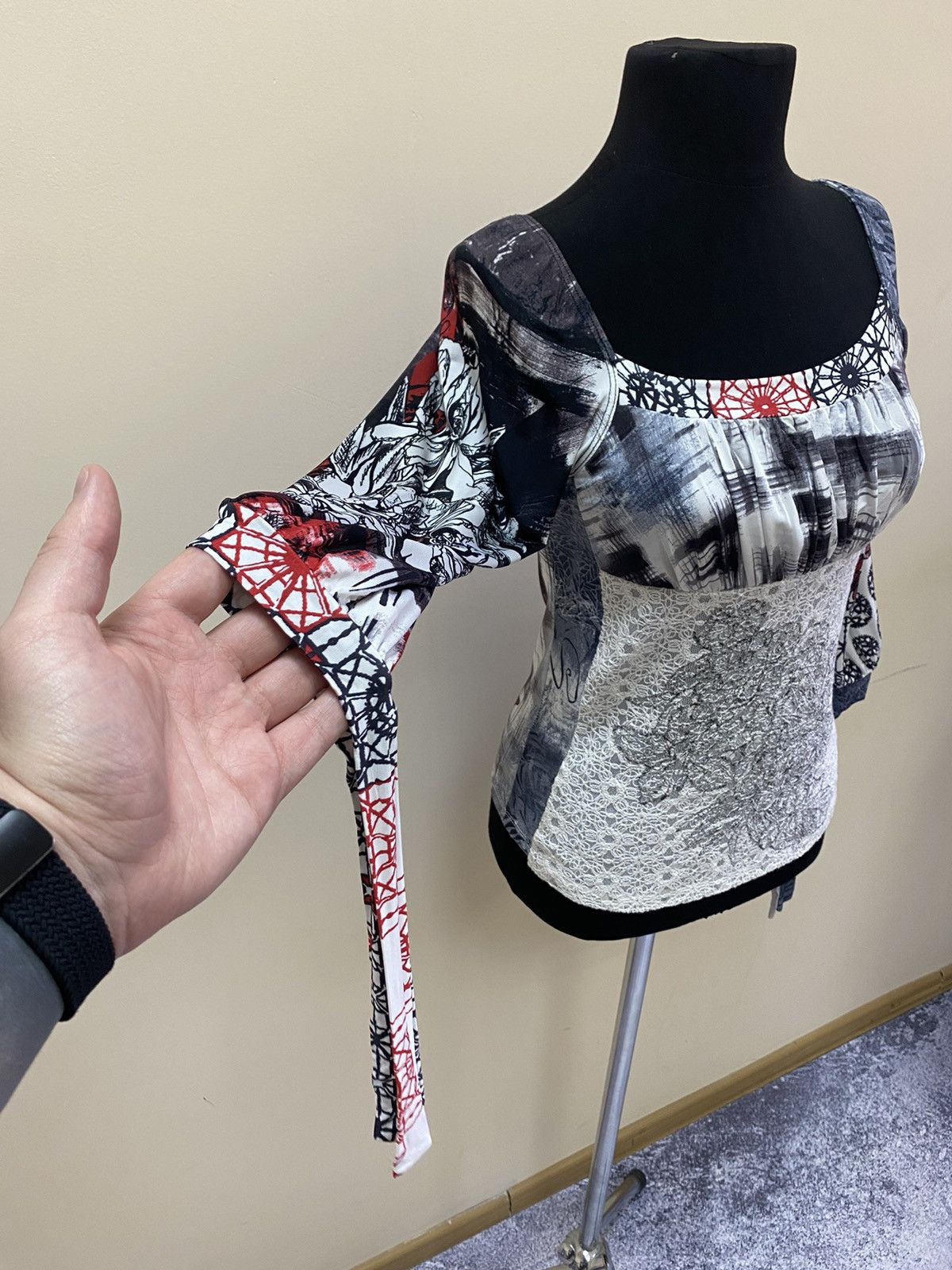 Other Save The Queen Women’s Multicolor Floral Top Size M Size M / US 6-8 / IT 42-44 - 7 Thumbnail