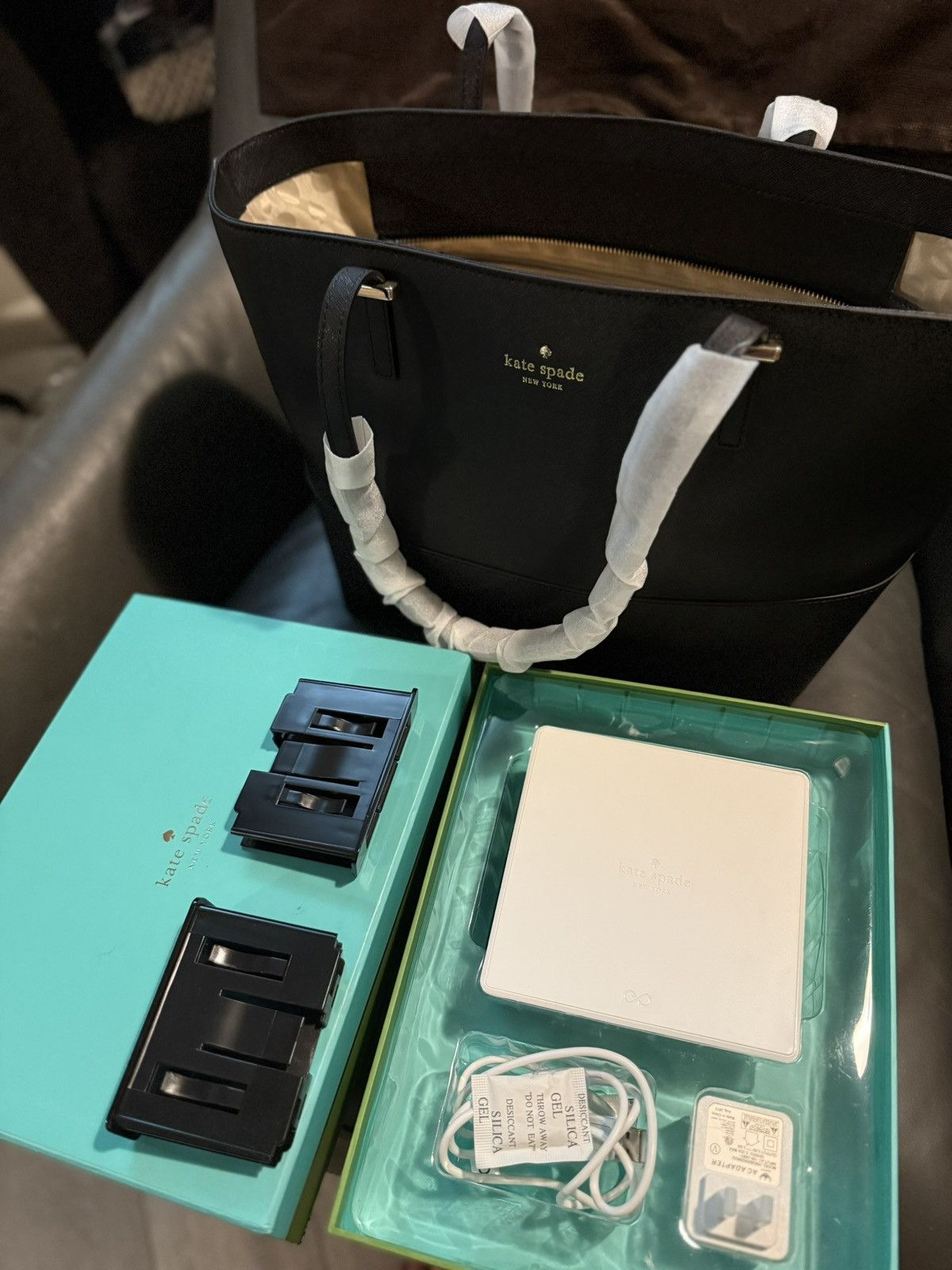 Kate Spade Kate Spade EVERPURSE Small Black Tote Bag Size ONE SIZE - 1 Thumbnail
