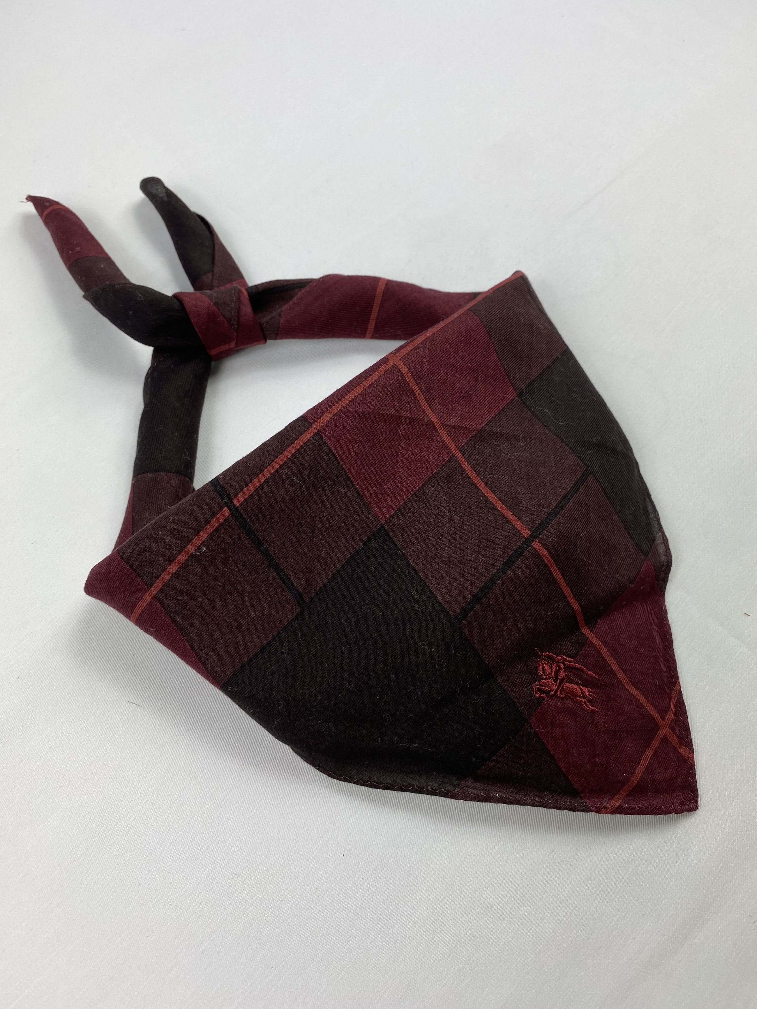 Burberry Vintage Burberry Handkerchief / Bandana / Neckerchief Size ONE SIZE - 1 Thumbnail