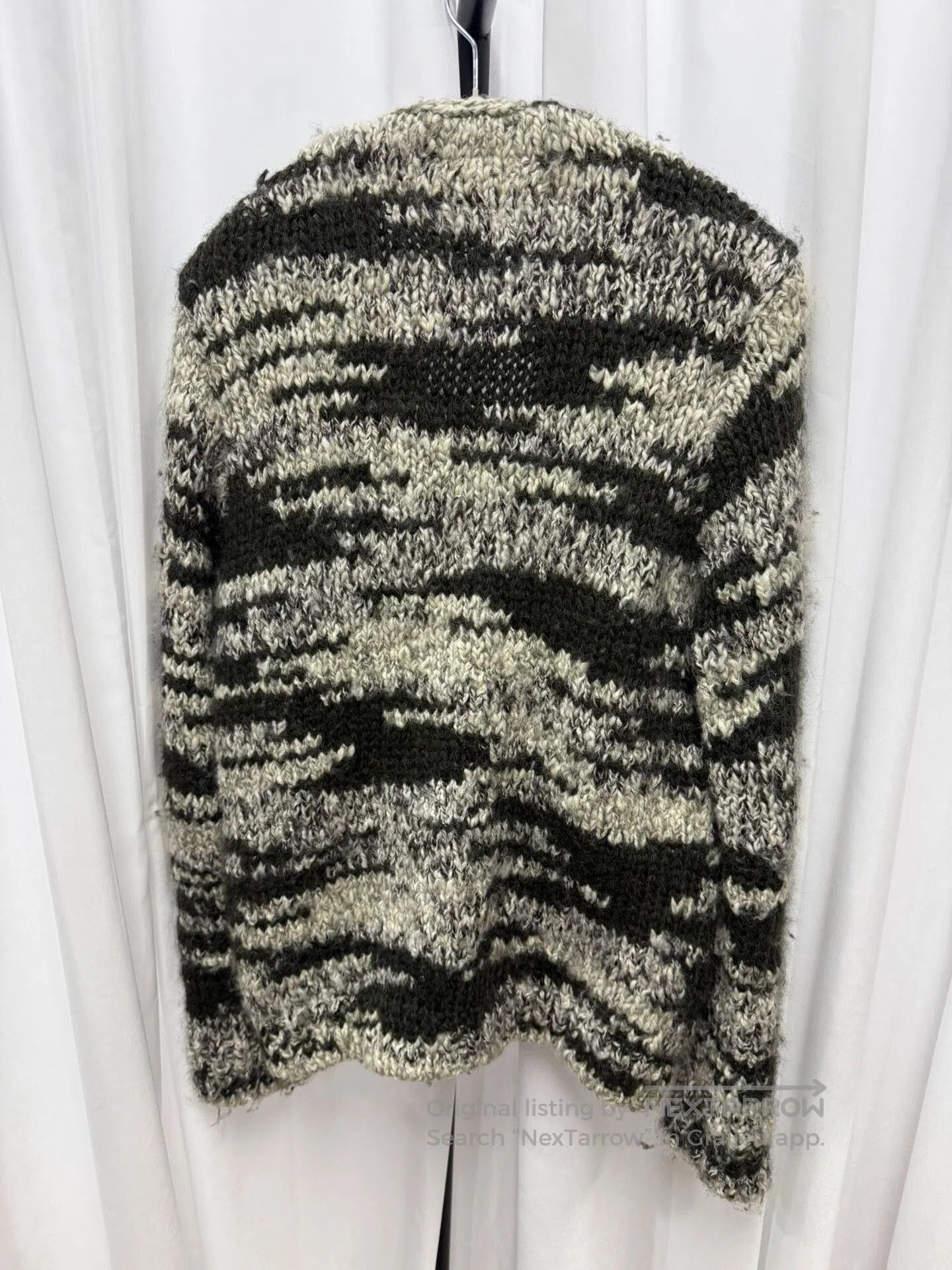 Number (N)ine Number (N)ine 04AW Tiger Stripe Wool Cardigan. Size US M / EU 48-50 / 2 - 7 Thumbnail