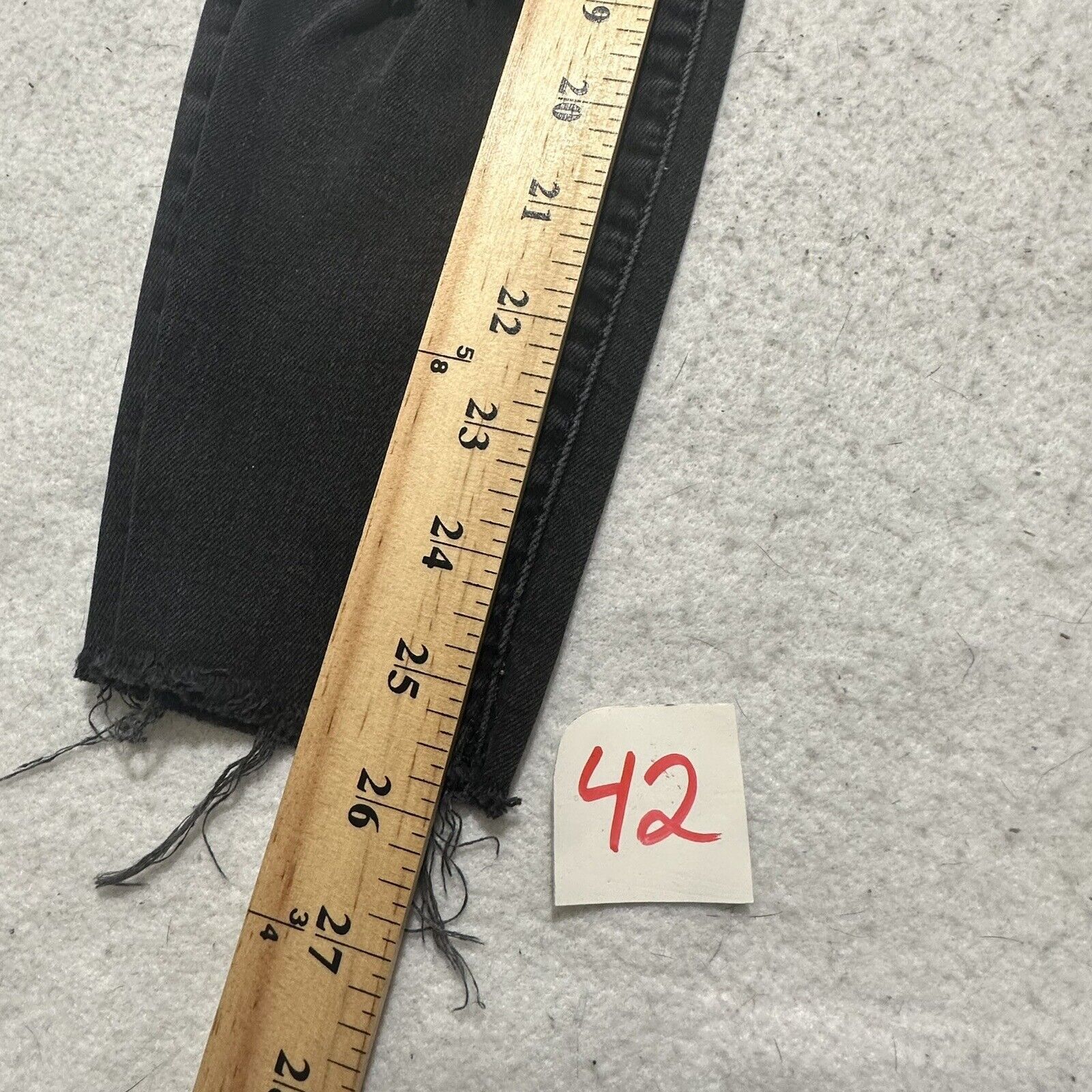 Forever 21 Forever 21 27x26 Skinny Gray Stretch Denim Low Rise Jeans Size 27" / US 4 / IT 40 - 7 Thumbnail