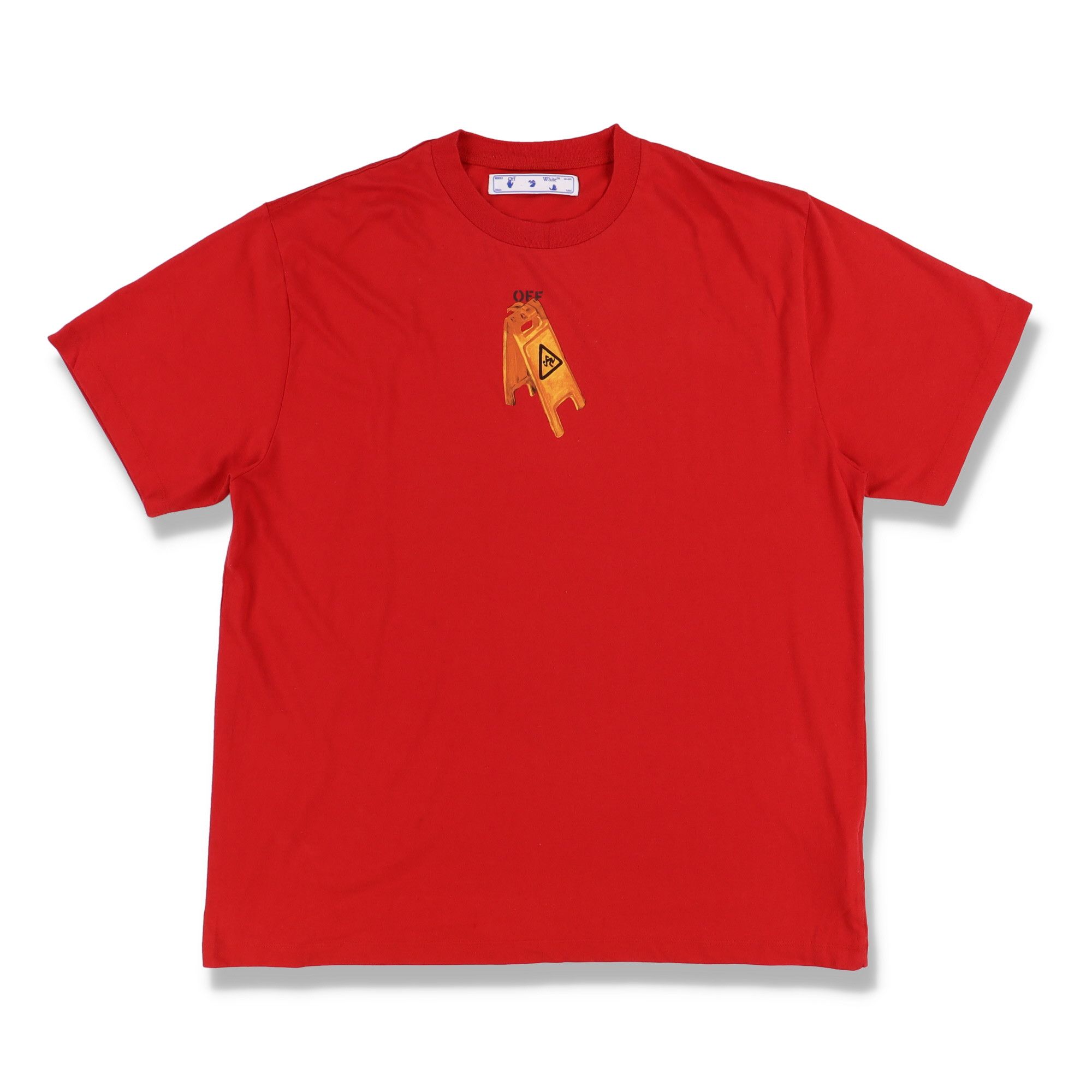 Off-White Red Pascal Skeleton Arrows Oversized T-Shirt Size US M / EU 48-50 / 2 - 5 Thumbnail