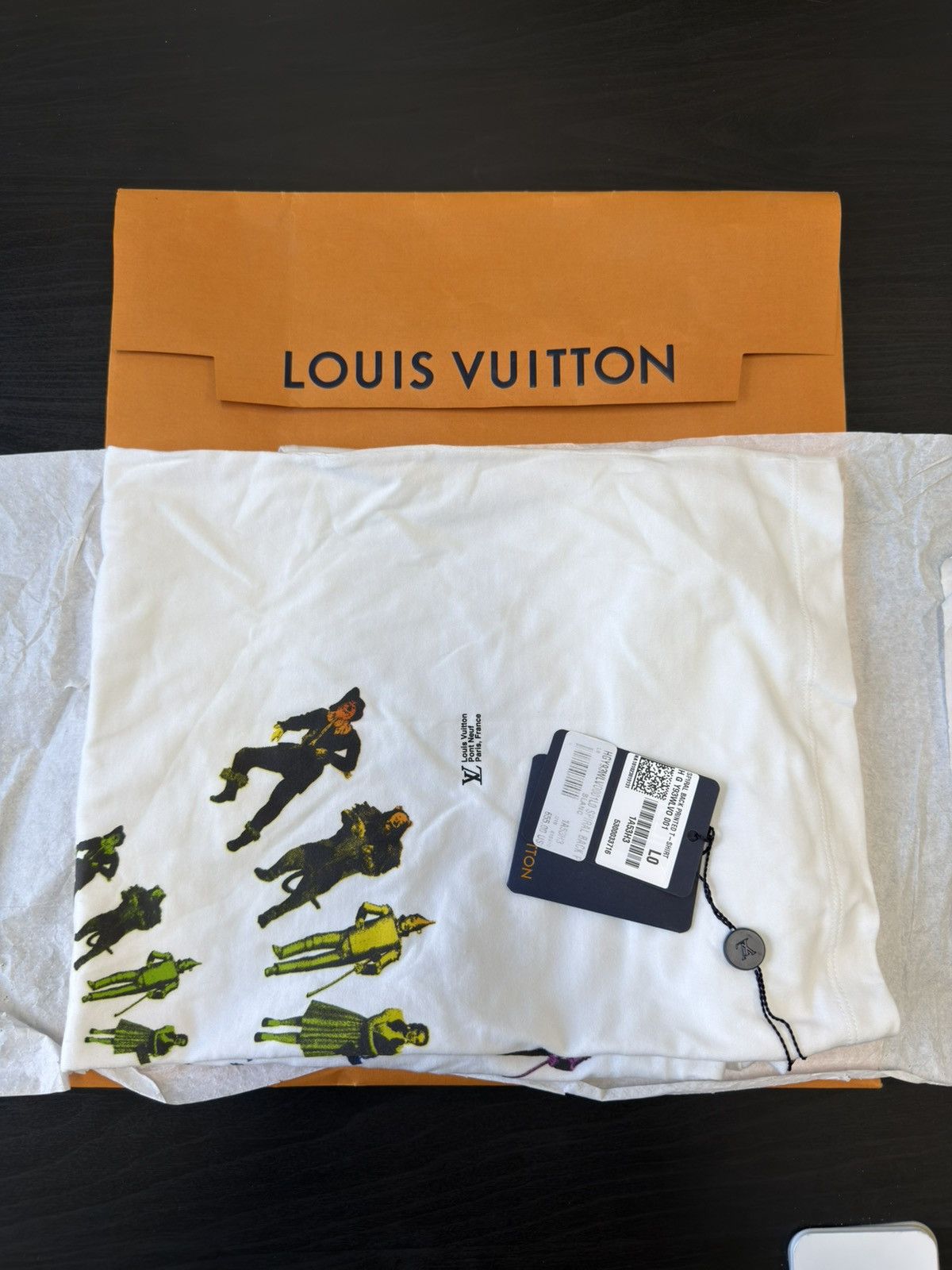 Louis Vuitton Louis Vuitton Virgil Abloh SS19 Wizard of Oz Spiral Tee Size US L / EU 52-54 / 3 - 2 Thumbnail