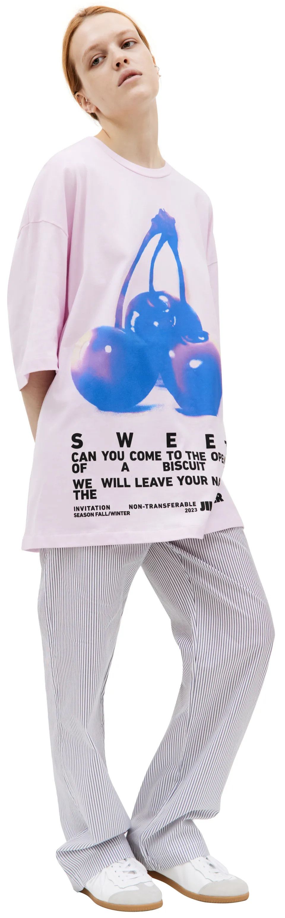 Jil Sander o1loc1c1224 T- Shirt in Pink Size L / US 10 / IT 46 - 2 Thumbnail