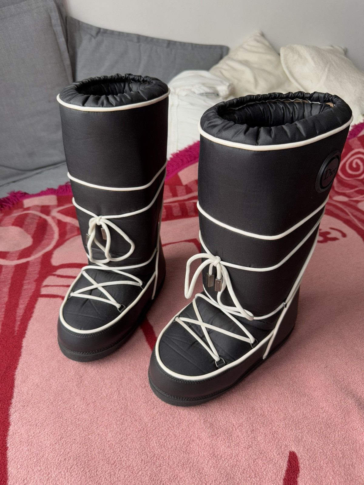 Dior × John Galliano Vintage Dior John Galiano Era snow boots designer avantgarde Size US 10 / IT 40 - 9 Thumbnail