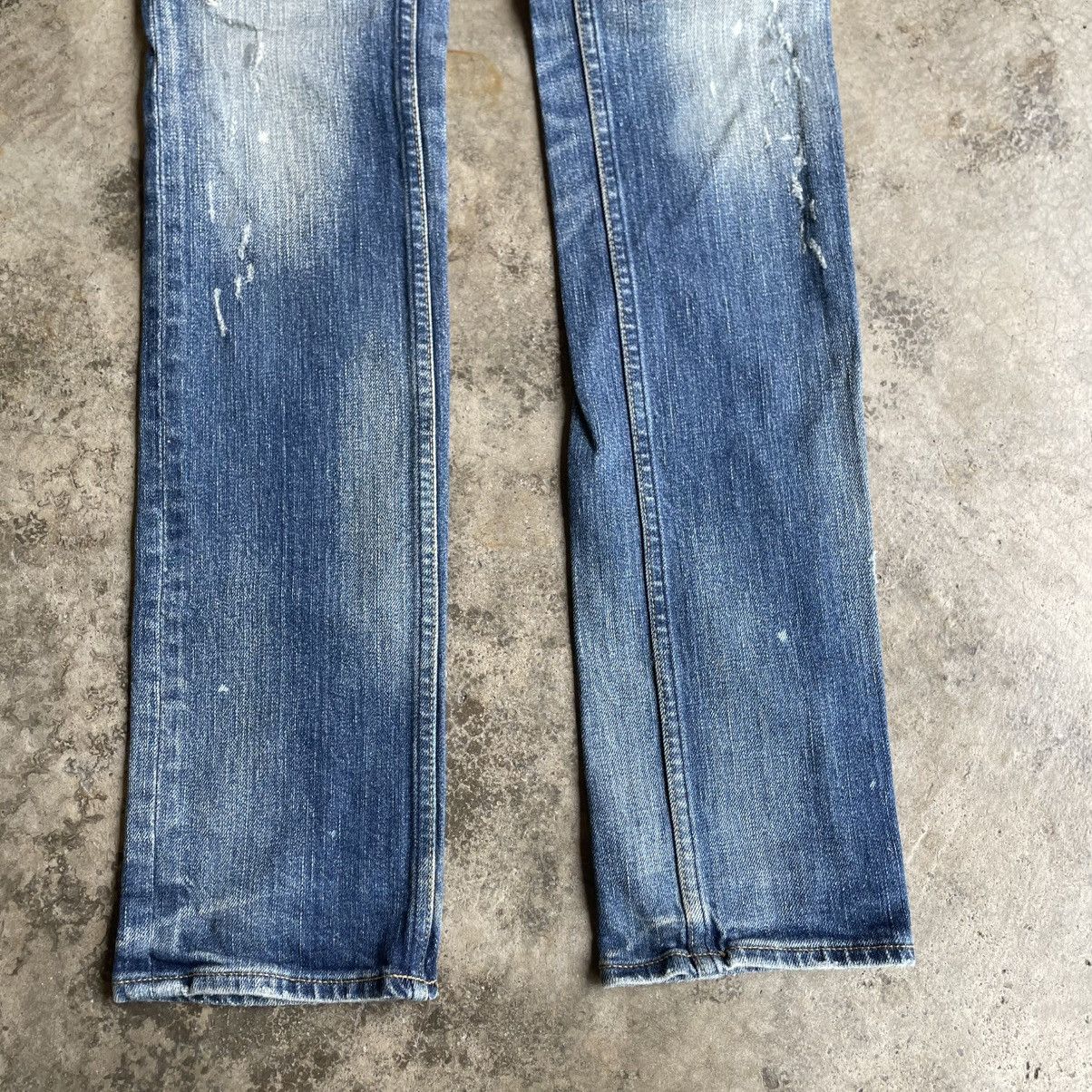 Lounge Lizard 🔥🇯🇵Lounge Lizard Stoned Washed Ripped Distress Skinny Jeans Size US 30 / EU 46 - 3 Thumbnail