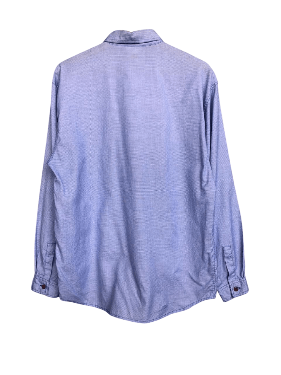 Versace Vintage Gianni Versace Single Pocket Long Sleeve Shirt Size US M / EU 48-50 / 2 - 2 Thumbnail