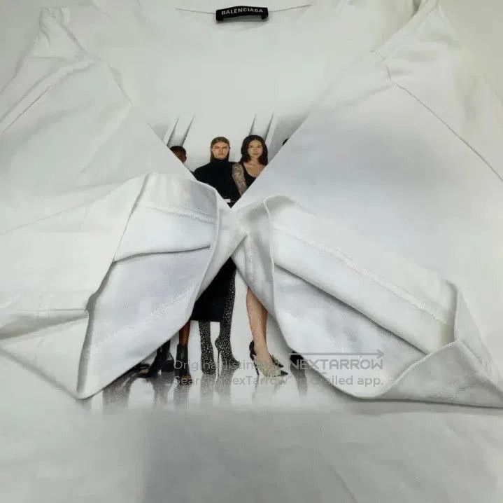 Balenciaga Balenciaga Logo Graphic Short Sleeve T. Size US S / EU 44-46 / 1 - 8 Thumbnail