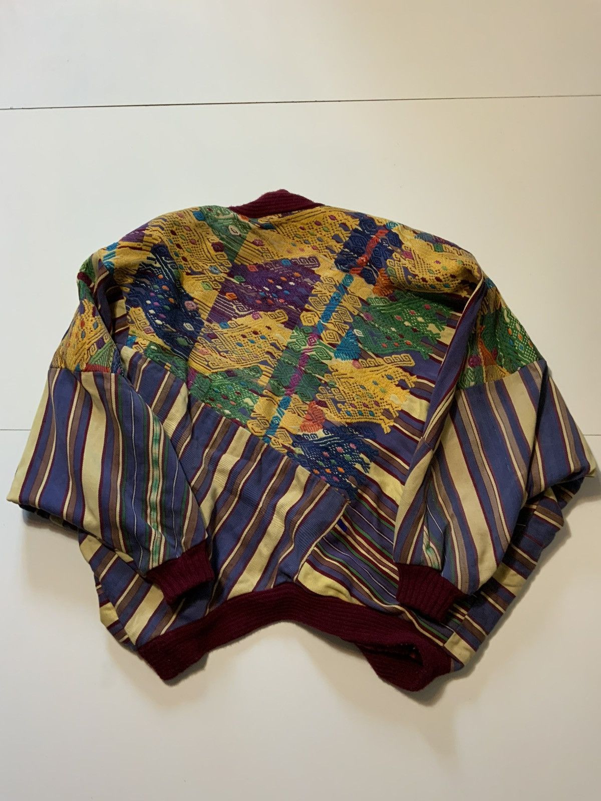 Vintage Vintage Embroidered Handmade Patchwork Quilted Hanten Jacket Size US XL / EU 56 / 4 - 2 Thumbnail