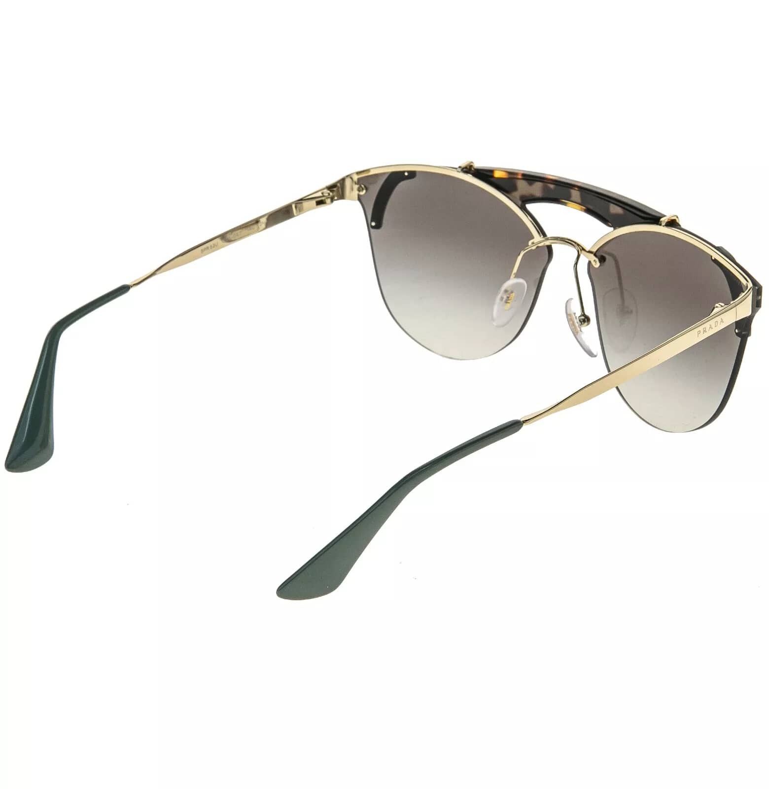 Prada PRADA ORNATE 53U Gold Green Grey Bar Fashion PR53US 53US Size ONE SIZE - 7 Thumbnail