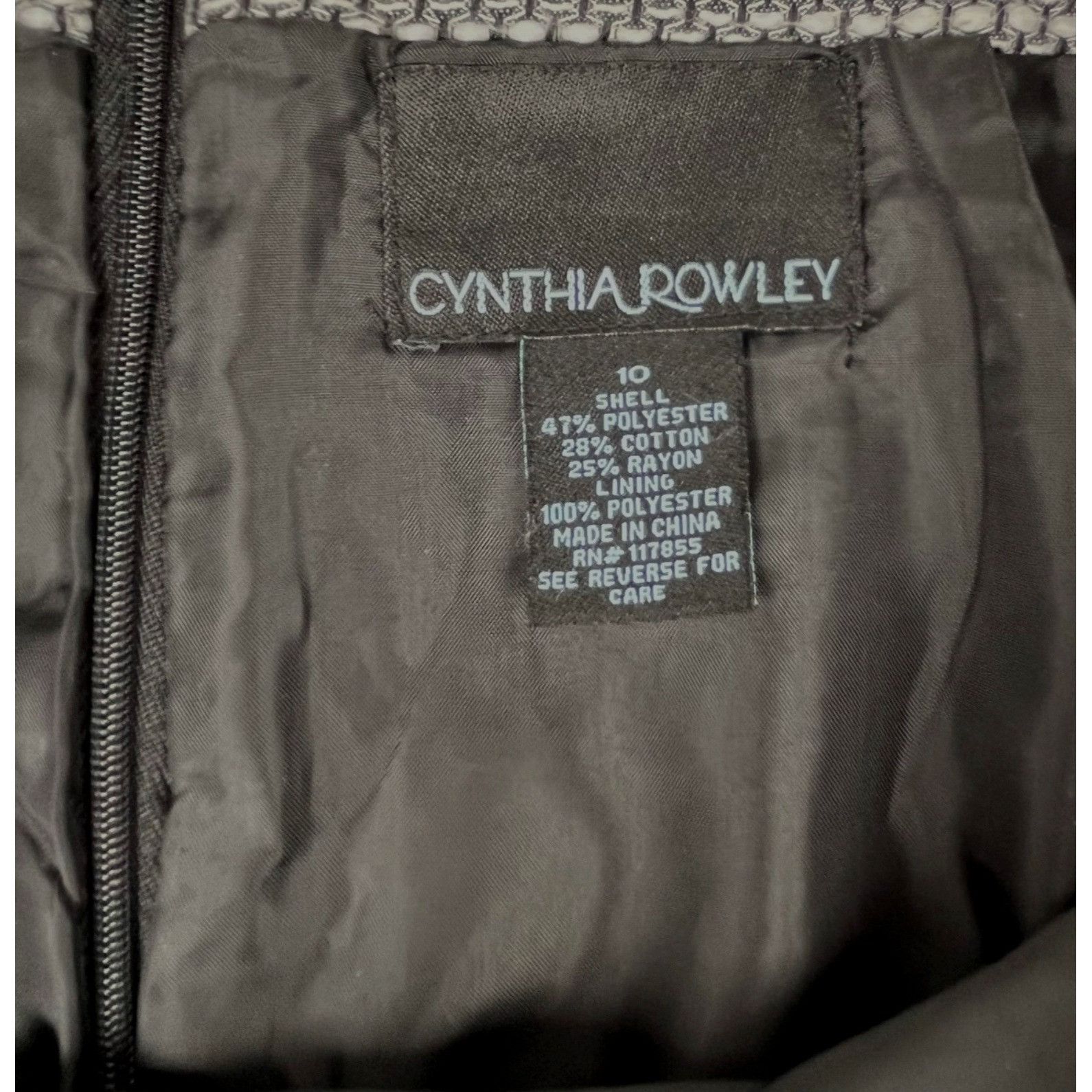 Cynthia Rowley Cynthia Rowley Tweed Pencil Skirt Knee-Length Sz. 10 Busines Size 32" / US 10 / IT 46 - 2 Thumbnail