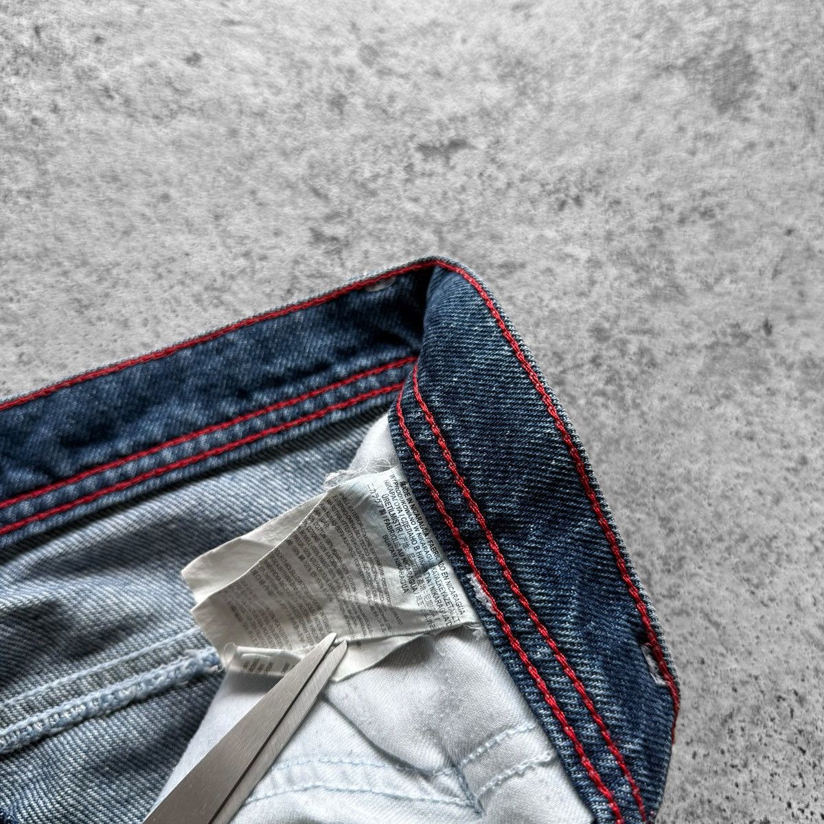 Vans Vans Blue Jeans Straight Fit Denim Carpenter Style Workwear Size US 29 - 8 Thumbnail