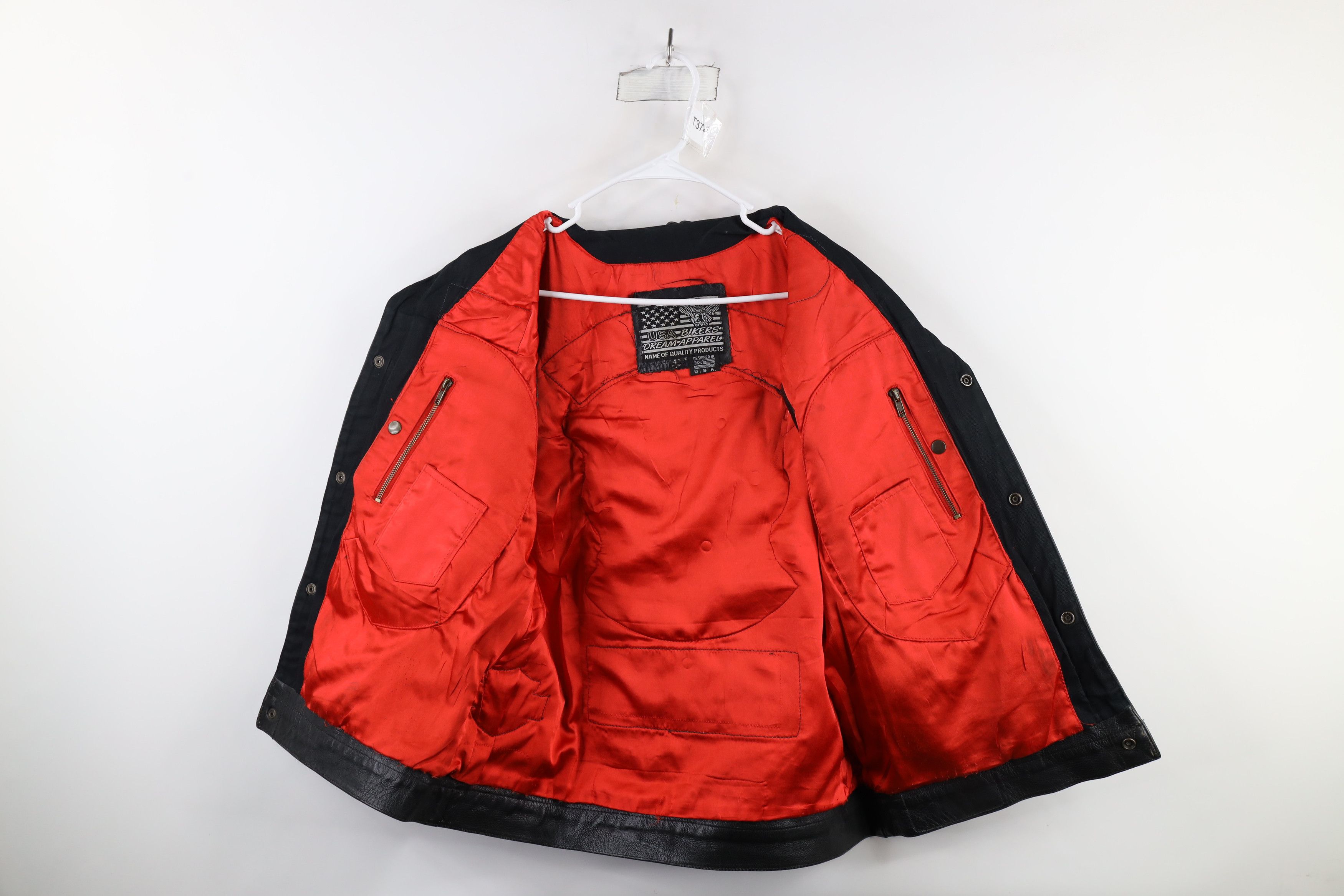 Vintage Vintage 90s Streetwear Brotherhood of Bikers Leather Vest Size US XL / EU 56 / 4 - 10 Thumbnail