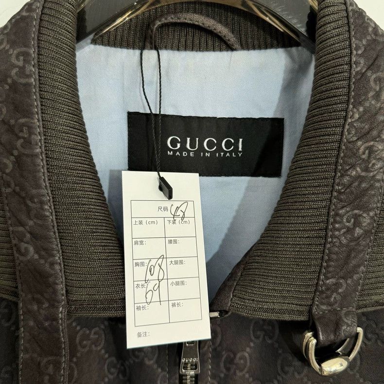 Gucci Gucci Cowhide sheepskin old flower full print jacket 2502-N Size US M / EU 48-50 / 2 - 2 Thumbnail