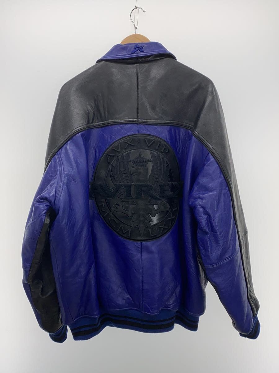 Avirex Avirex Cowhide Pu Leather Jacket Blouson Size US XXL / EU 58 / 5 - 2 Thumbnail