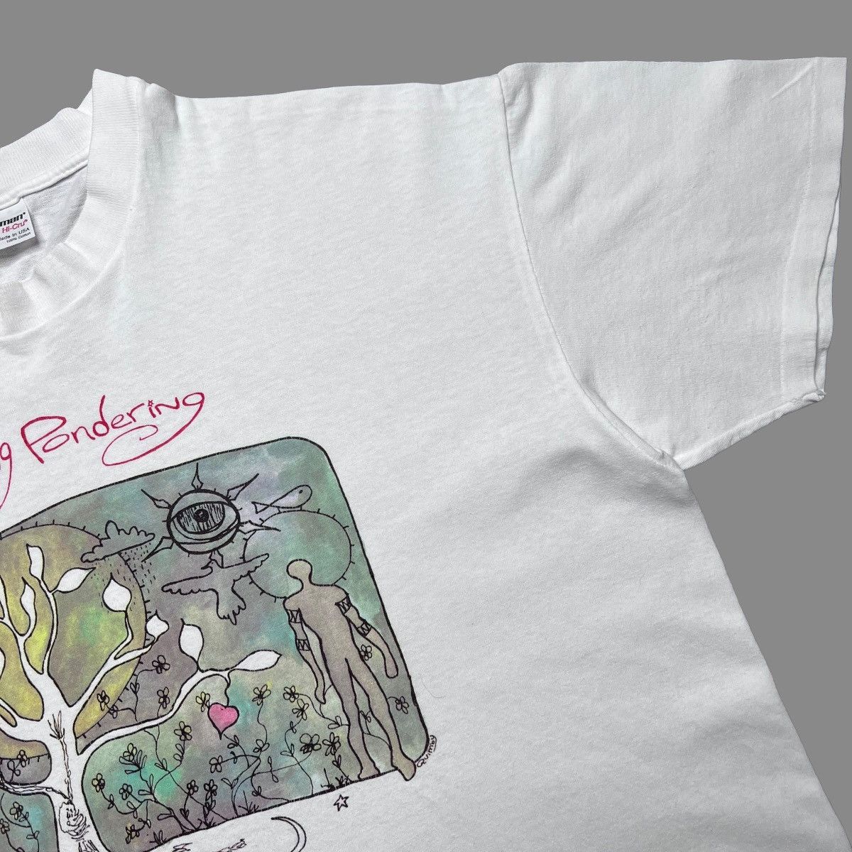 MLB × Vintage Vintage 1980s Poi Dog Pondering Rock Grunge Band T-Shirt Size US XL / EU 56 / 4 - 5 Thumbnail