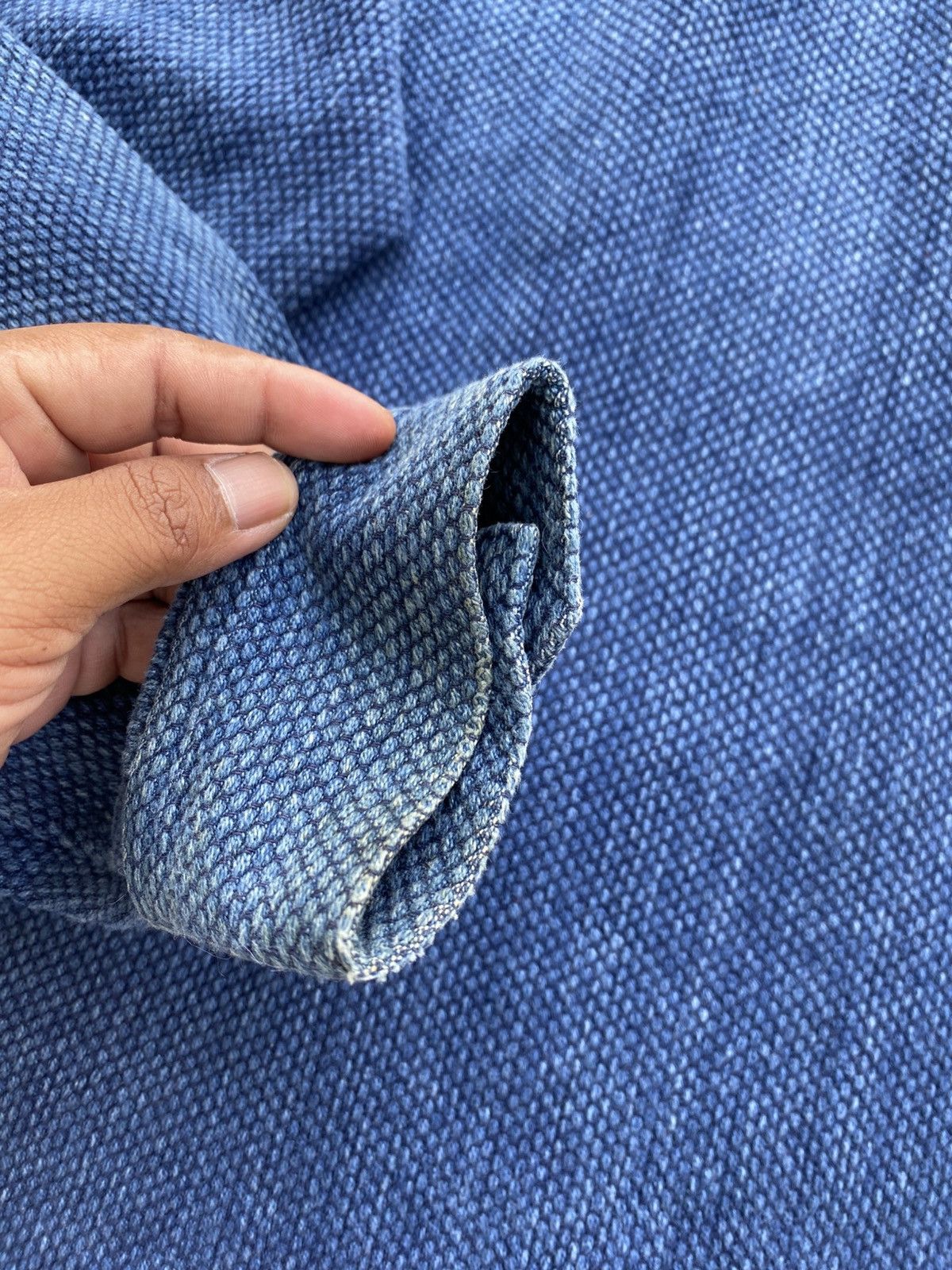 Nepenthes Vintage 90s Nepenthes Blue Worker Chore Jacket Size US L / EU 52-54 / 3 - 25 Thumbnail