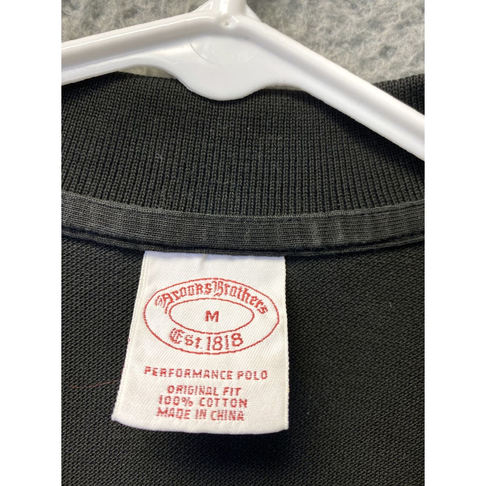 Brooks Brothers VINTAGE Brooks Brothers Polo Shirt Men Adult Medium Black Short Sleeve Casual Preppy Size US M / EU 48-50 / 2 - 3 Thumbnail