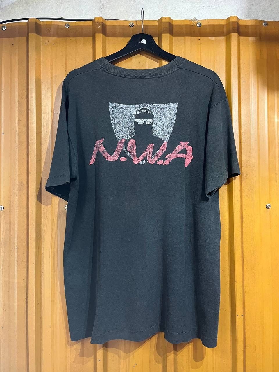 Vintage VERY RARE VINTAGE 1990 EASY E Size US XL / EU 56 / 4 - 2 Thumbnail