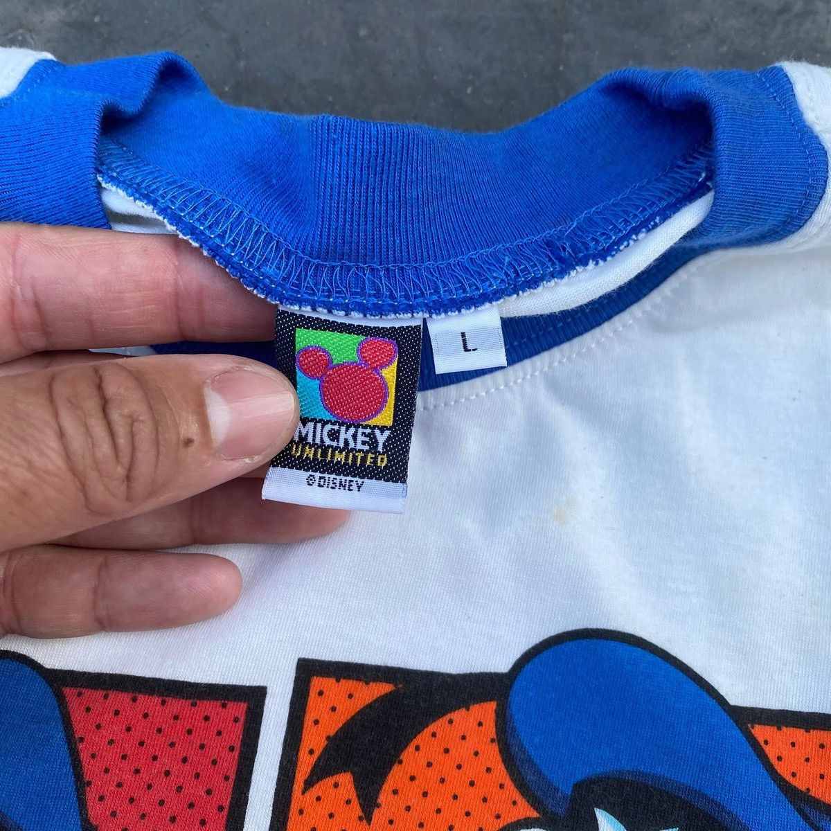Disney RARE ‼️ Donald Duck Size US L / EU 52-54 / 3 - 3 Thumbnail
