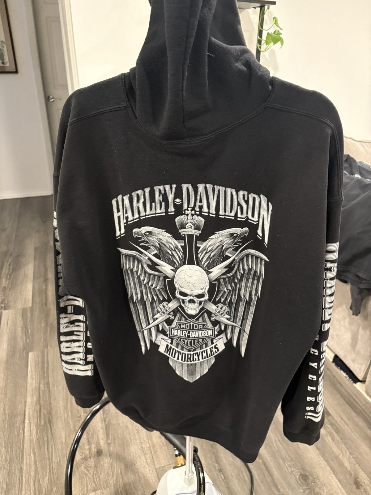 Harley Davidson Harley davidson hoodie thrashed Size US XL / EU 56 / 4 - 1 Thumbnail