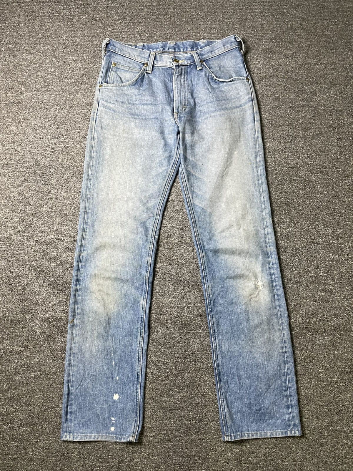 Lee × Vintage Vintage LEE x American Riders Distressed Denim (103) Size US 30 / EU 46 - 1 Thumbnail