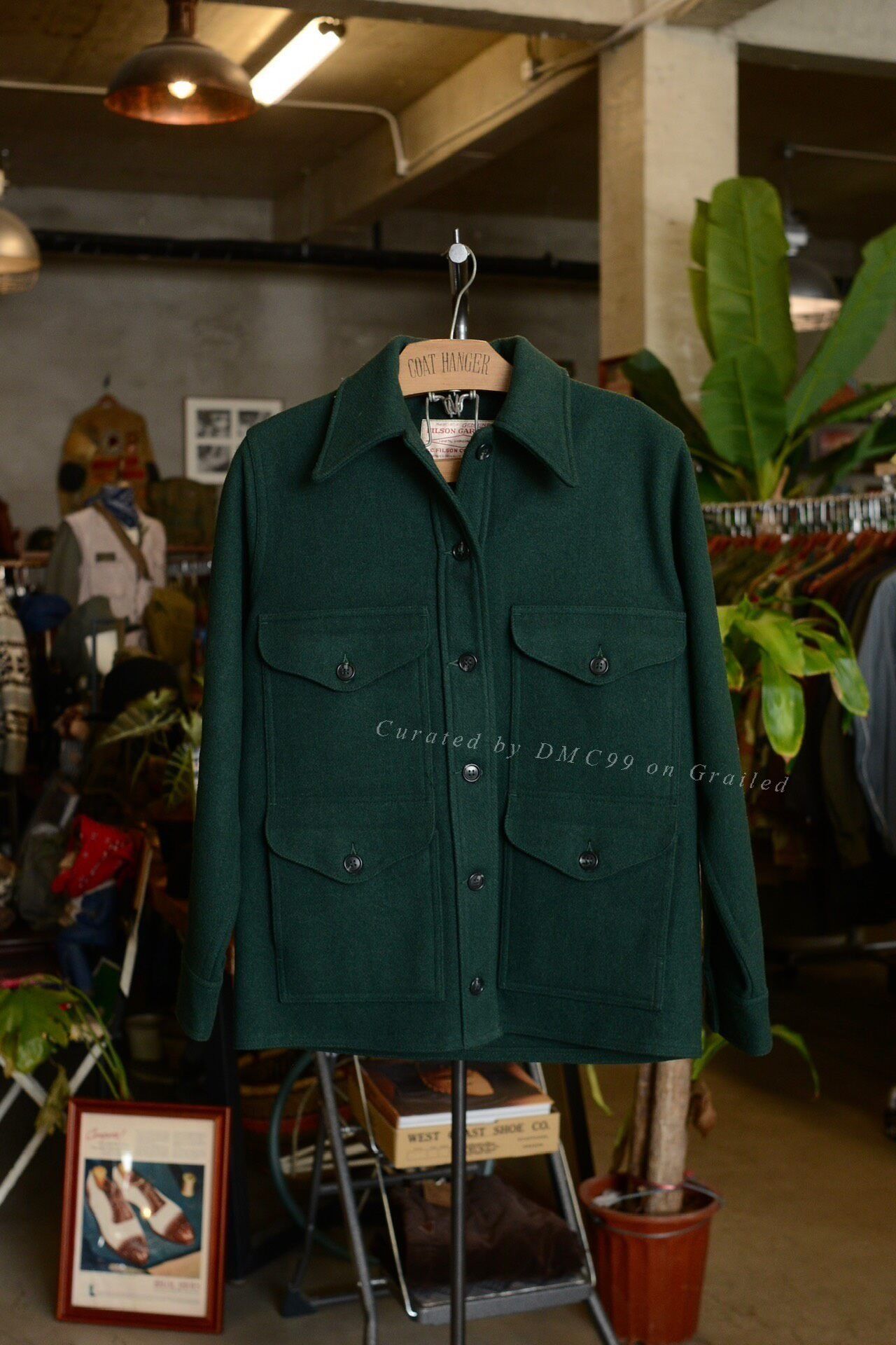 Filson Filson 1980s Wool Four-Pocket Jacket Size US M / EU 48-50 / 2 - 1 Thumbnail