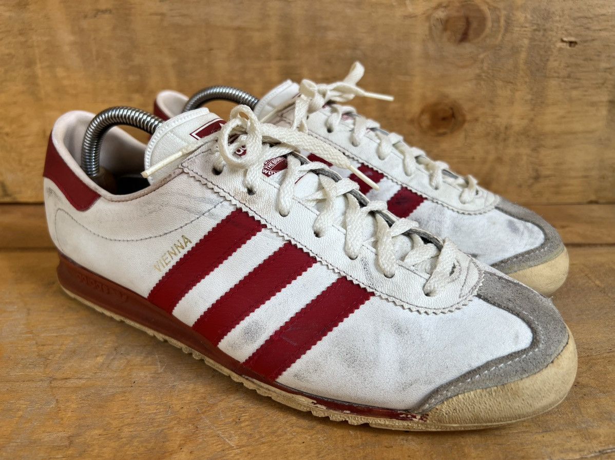 Adidas Vintage Adidas Vienna 70s, 80s Sneakers Size UK 8 / US 8.5 Size US 8 / EU 41 - 6 Thumbnail