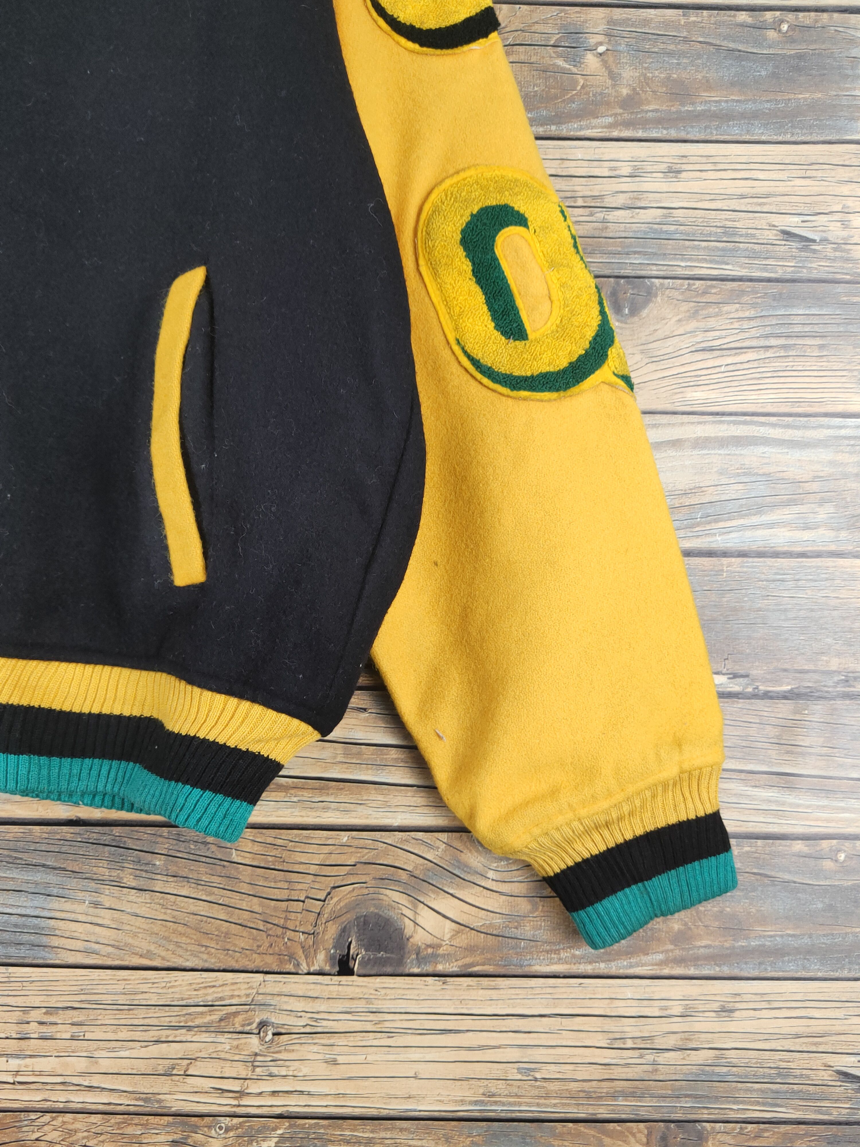 Ocean Pacific DL Ocean Pacific Black japan Varsity Jacket #W1225 Size US M / EU 48-50 / 2 - 7 Thumbnail