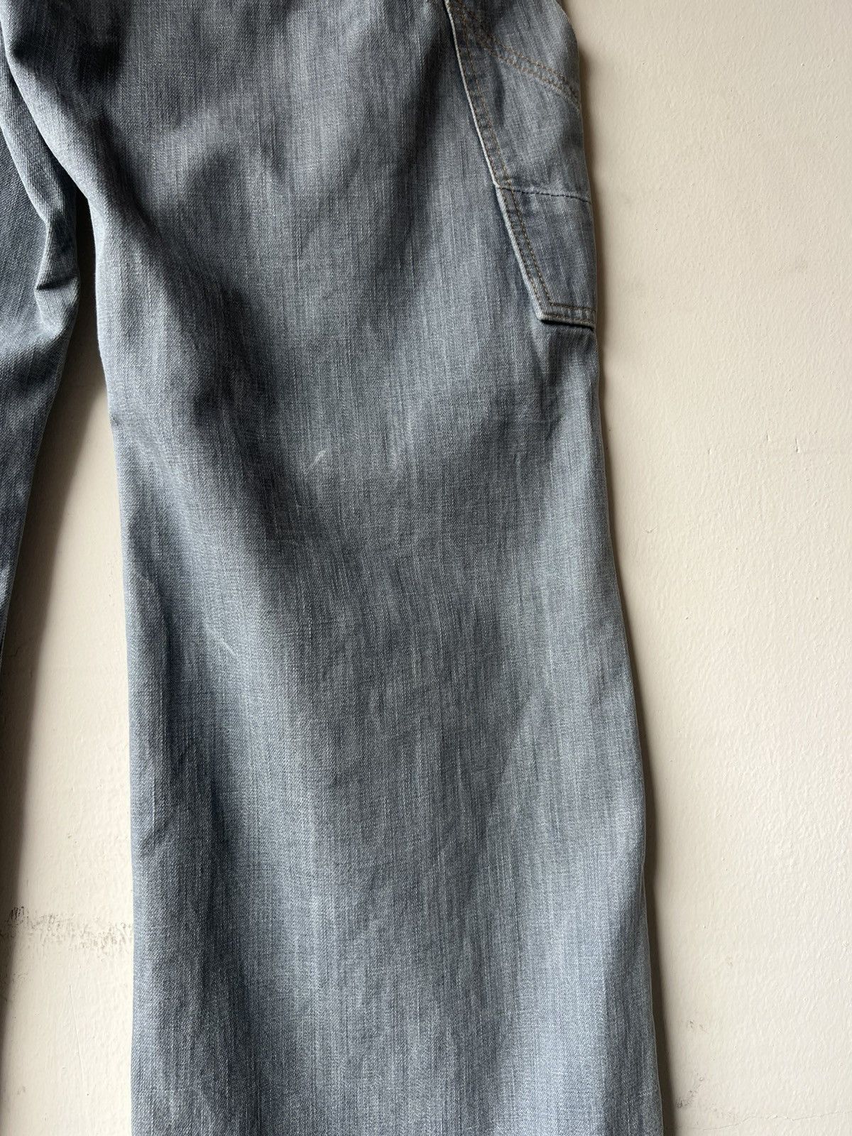 Stevenson Overall Co. Stevenson Overall Japan Distress Mud Denim Workwear Jeans Size US 32 / EU 48 - 20 Thumbnail