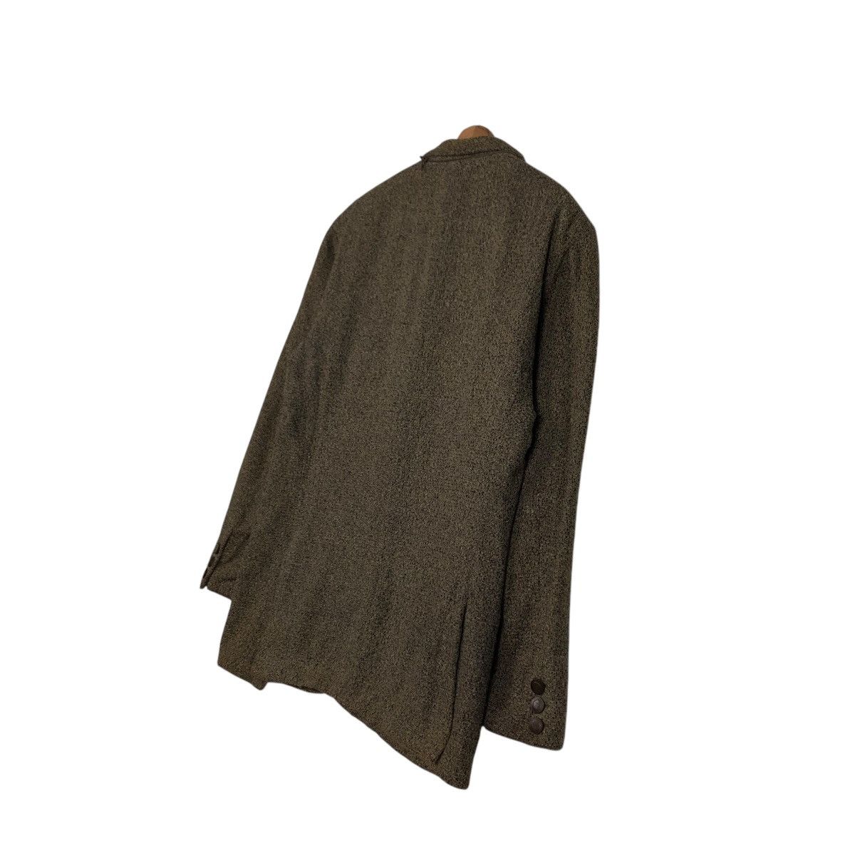 Emporio Armani 🔥VINTAGE WOOL HERRINGBONE JACKET EMPORIA ARMANI MADE ITALY Size US M / EU 48-50 / 2 - 12 Thumbnail
