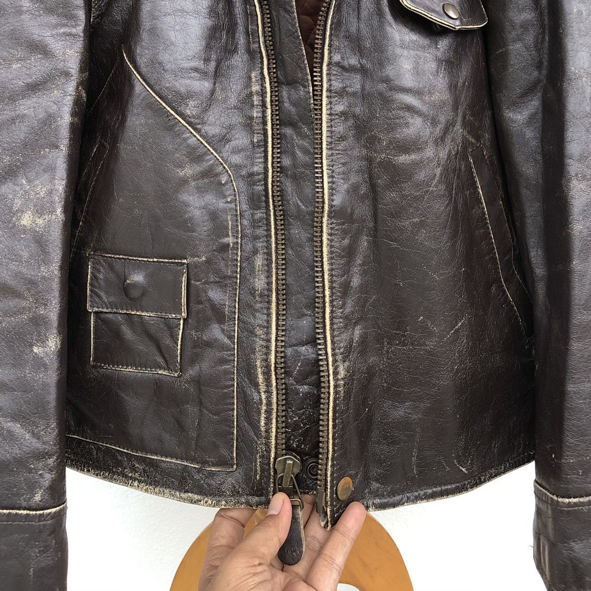 Avirex Vintage Avirex LTD Flight Leather jacket Flyer Size US M / EU 48-50 / 2 - 5 Thumbnail