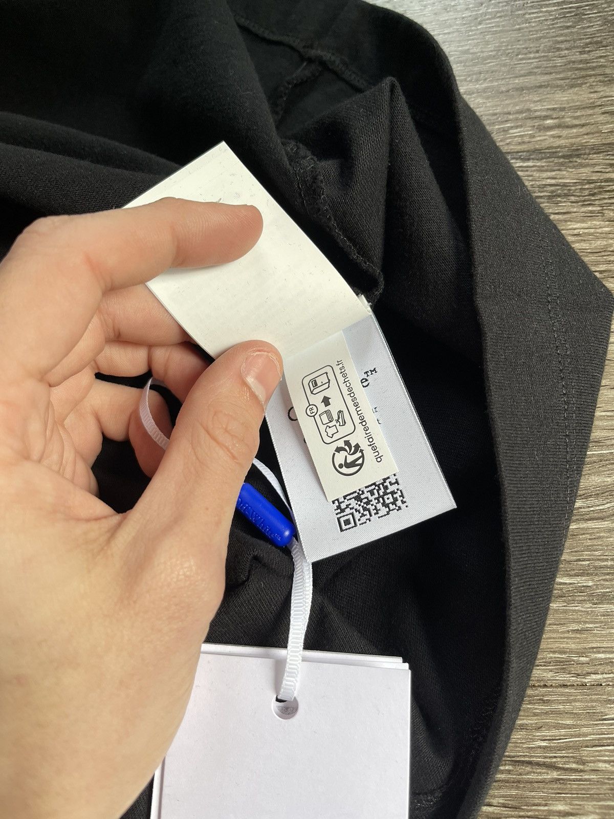Off-White NEW Off White Black Arrows Stitched Tee Shirt Size US XL / EU 56 / 4 - 10 Thumbnail