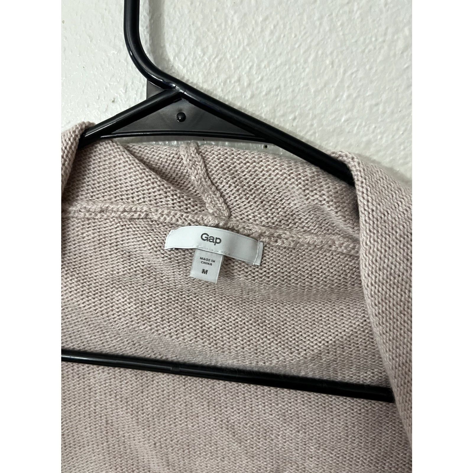 Gap Gap Cardigan Women Open Front Short Sleeve Knit Pink Medium Sweater Size M / US 6-8 / IT 42-44 - 3 Thumbnail