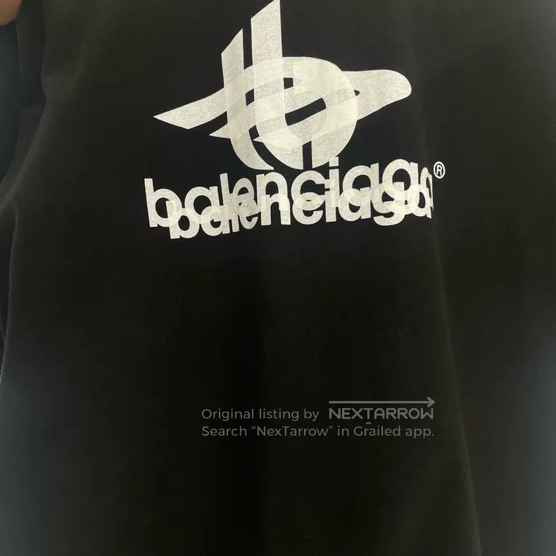 Balenciaga Balenciaga Phantom Black Short Sleeve Size US S / EU 44-46 / 1 - 5 Thumbnail
