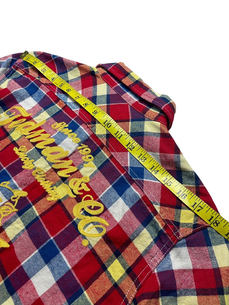 Tedman Tedman Company Embroidery Flannel Button Up Size US M / EU 48-50 / 2 - 15 Thumbnail