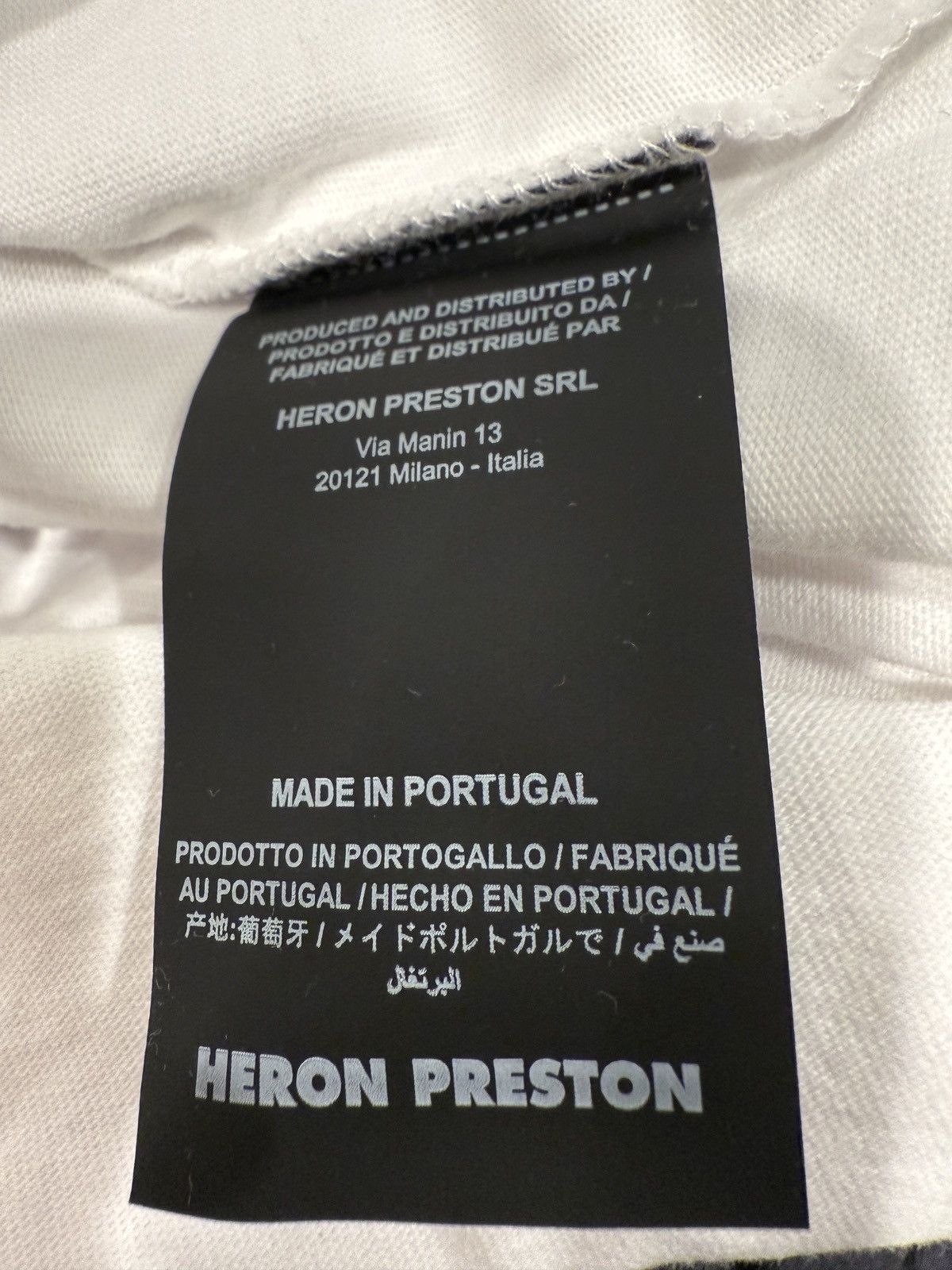 Heron Preston Heron Preston White Graphic KK HERONS JERSONE Size US XL / EU 56 / 4 - 10 Thumbnail
