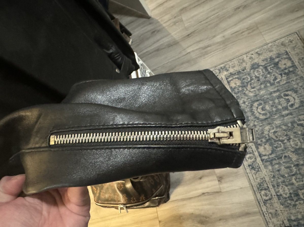 Alessandrini New York Leather Jacket M Retail $1k Size US M / EU 48-50 / 2 - 6 Thumbnail