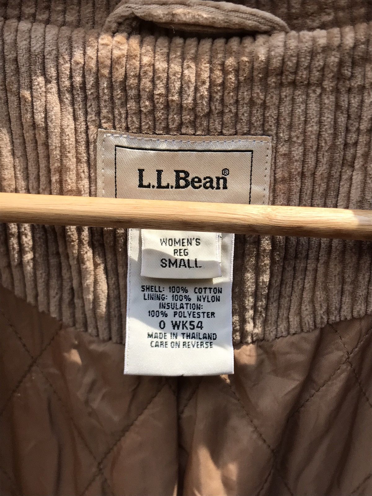 L.L. Bean × Vintage 🔥Vintage L.L.Bean Double Breasted Corduroy Peacoat Size S / US 4 / IT 40 - 6 Thumbnail