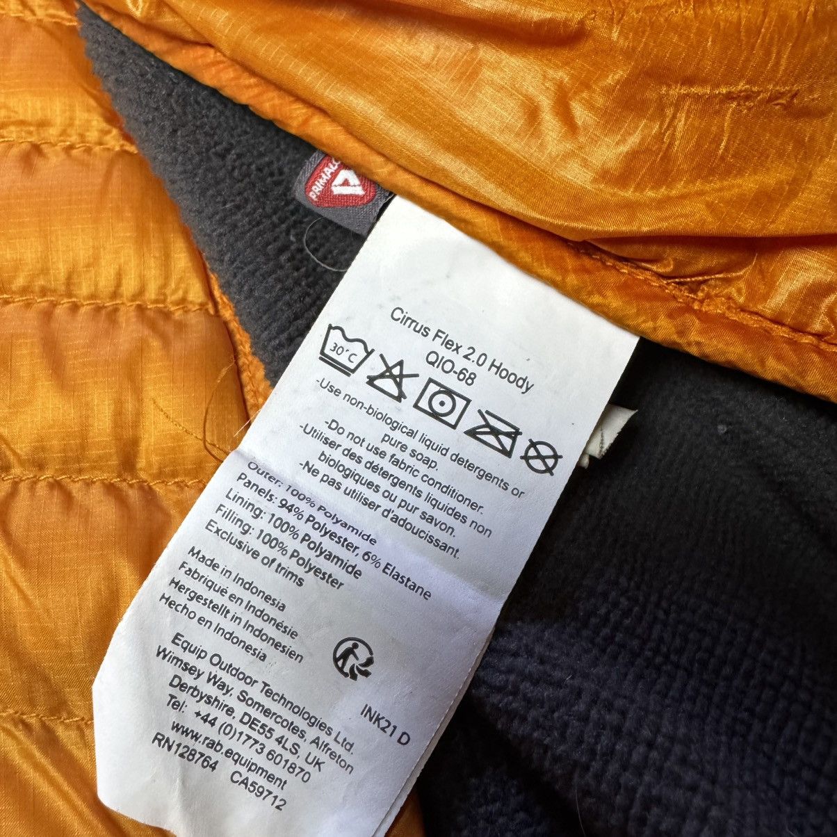Rab Rab Cirrus Flex 2.0 Pertex Quantum Jacket Size US L / EU 52-54 / 3 - 14 Thumbnail