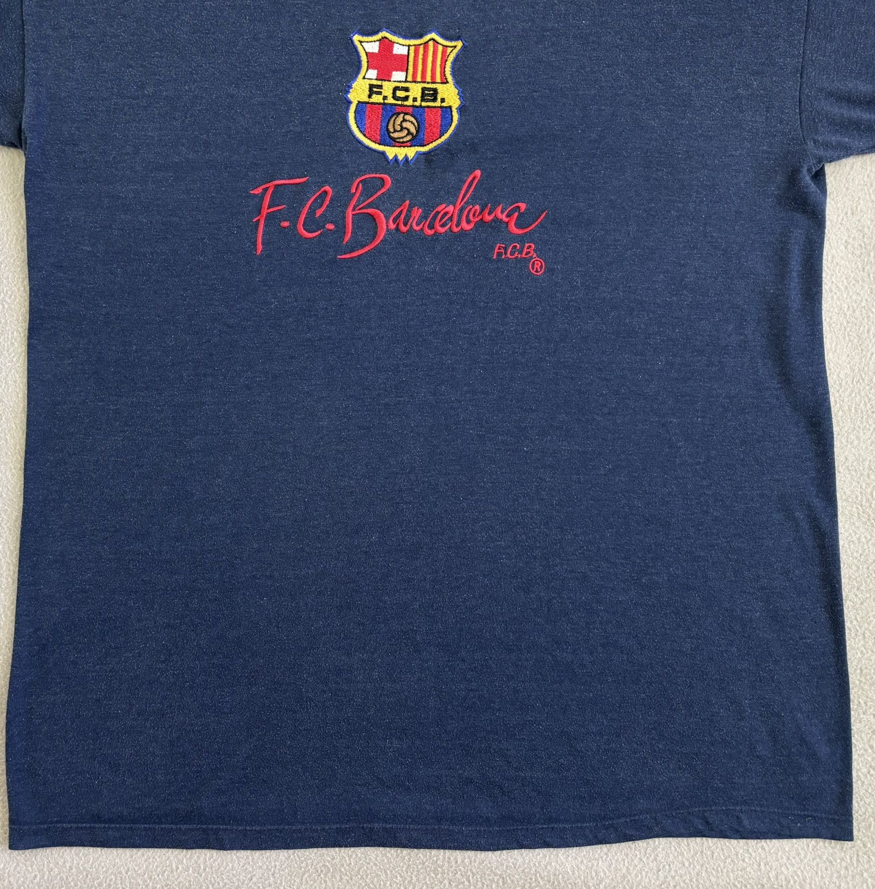 Vintage FC Barcelona Gabma vintage T-shirt large Size US L / EU 52-54 / 3 - 8 Thumbnail