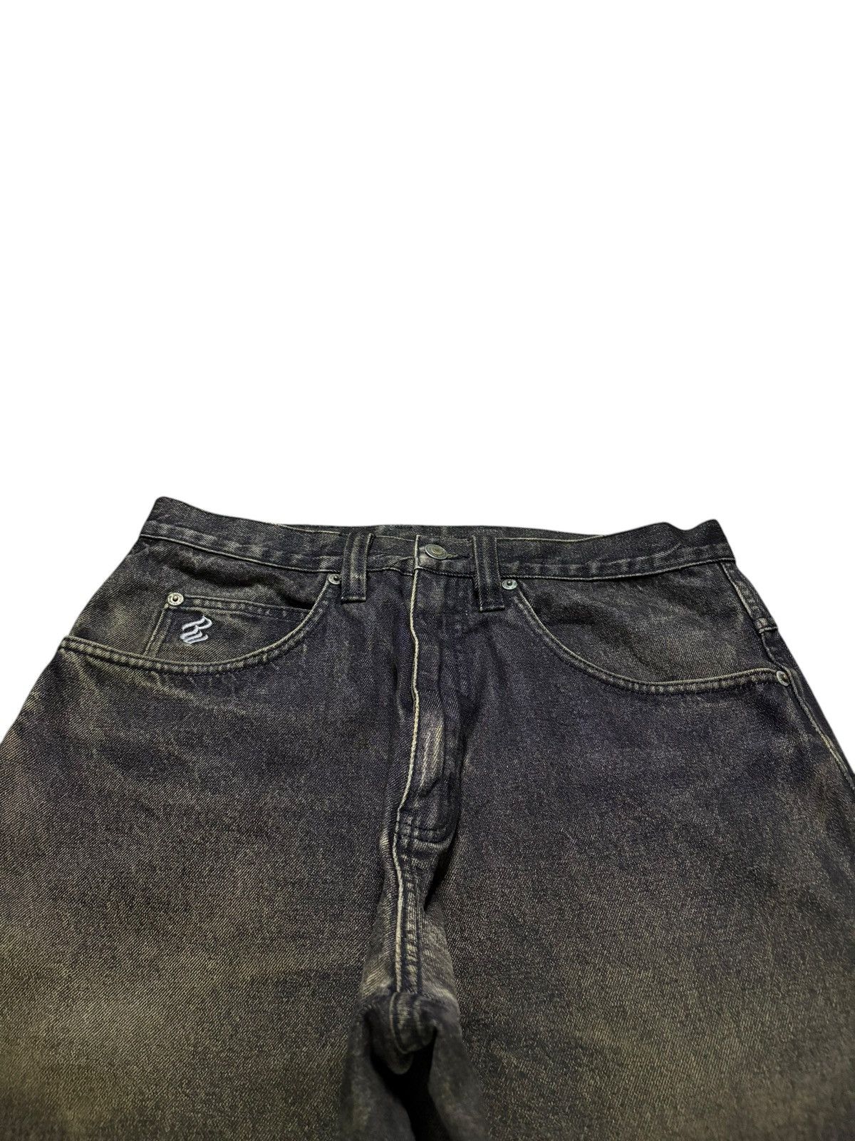 Rocawear Vintage Rocawear Rusty Wash Distressed Baggy Jeans Size US 32 / EU 48 - 4 Thumbnail