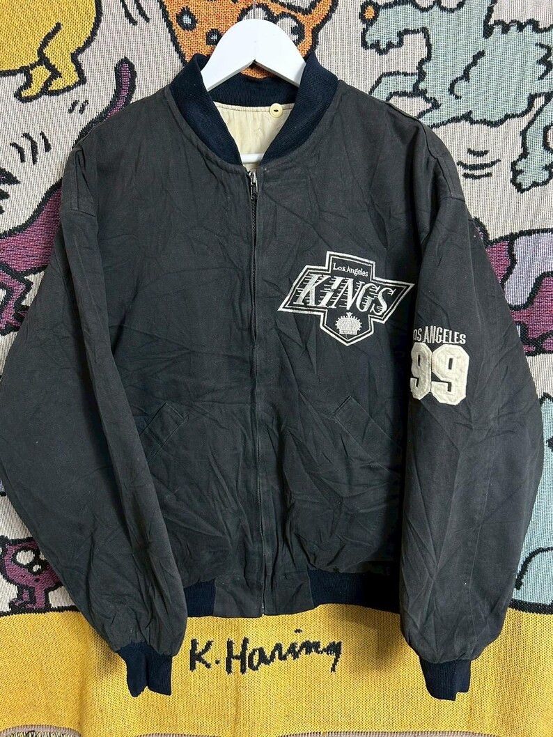 NHL Vintage 90s Los Angeles Kings Jacket size L Size US L / EU 52-54 / 3 - 2 Thumbnail
